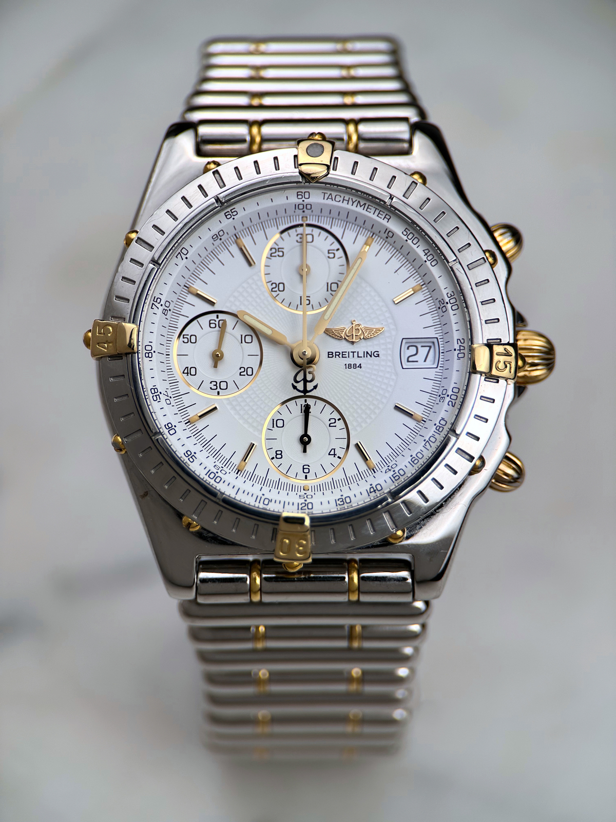 Breitling Chronomat 39mm Weiß 13050