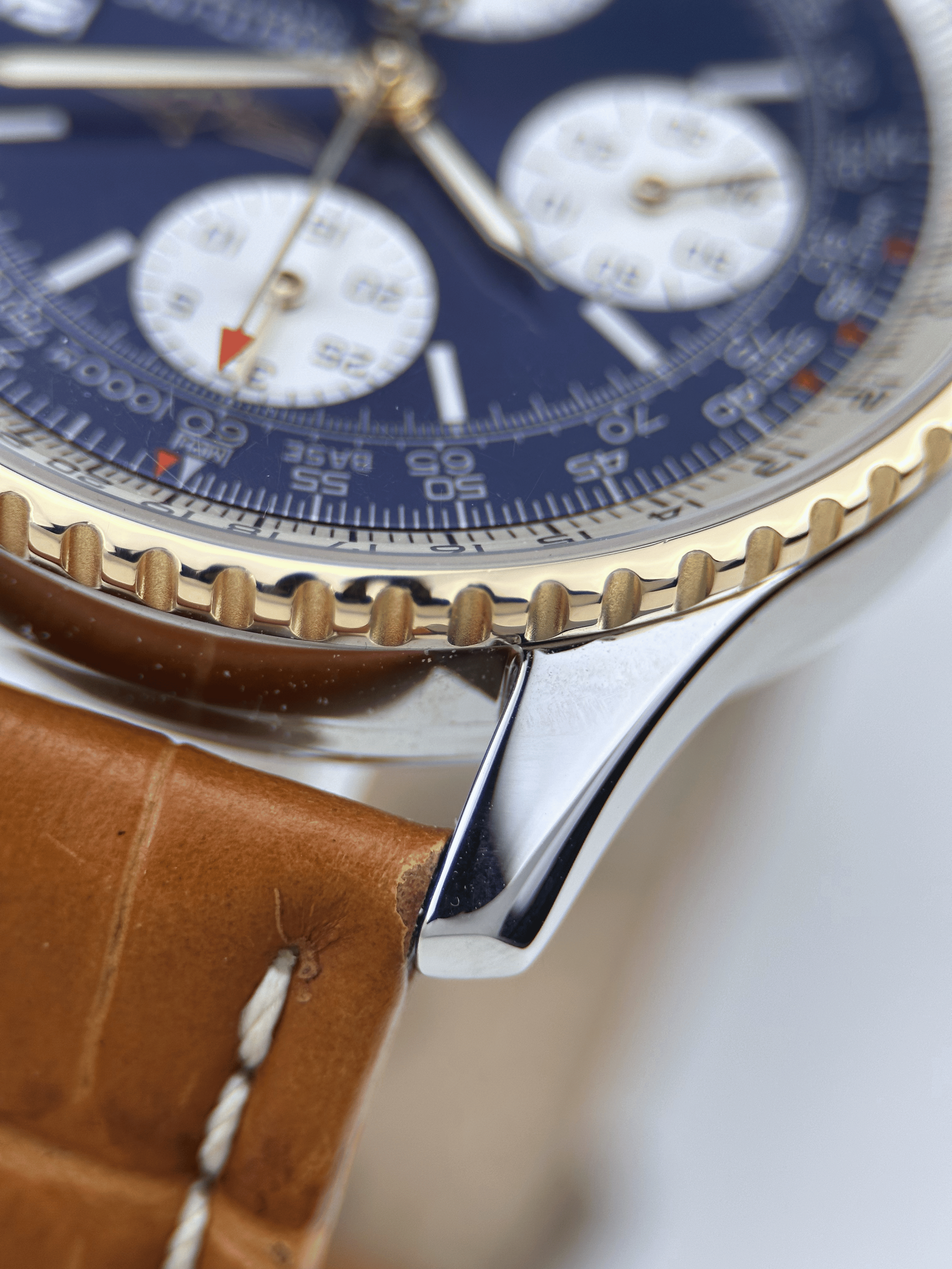 Breitling Old Navitimer Blau D13022 Automatik Service 2026