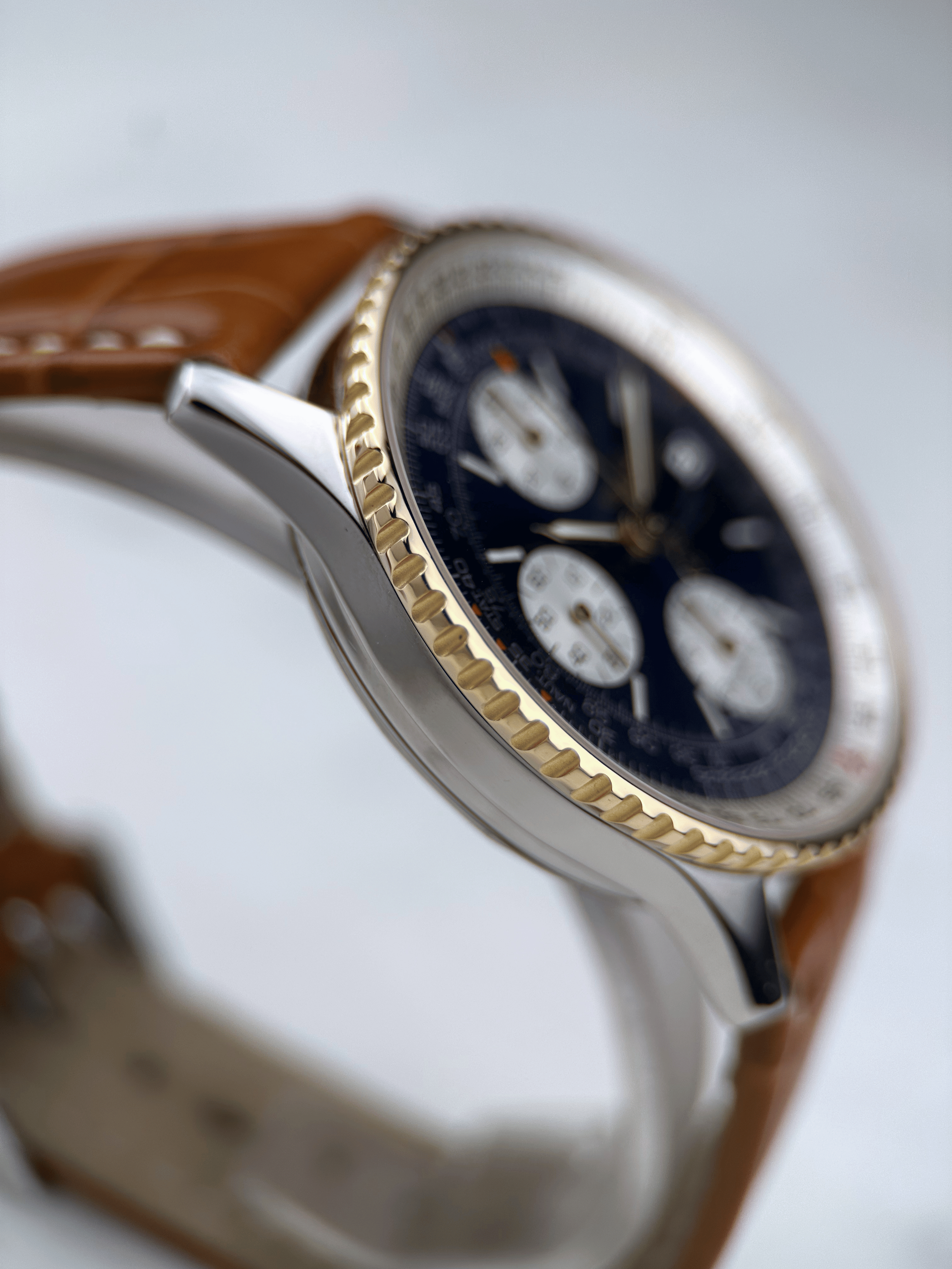 Breitling Old Navitimer Blau D13022 Automatik Service 2026