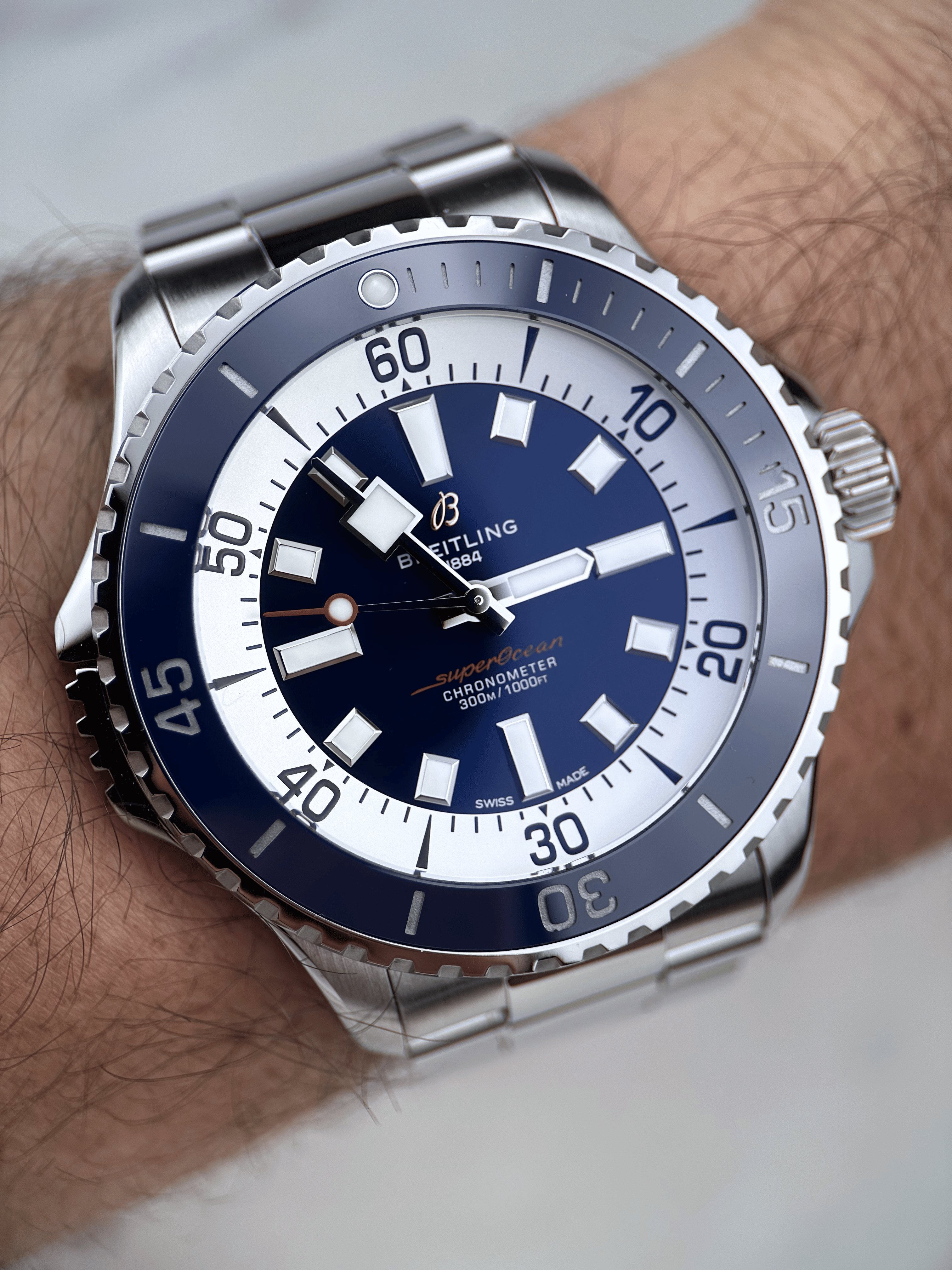 Breitling Super Ocean 46 Automatik A17378E71C1A1 Fullset 2019