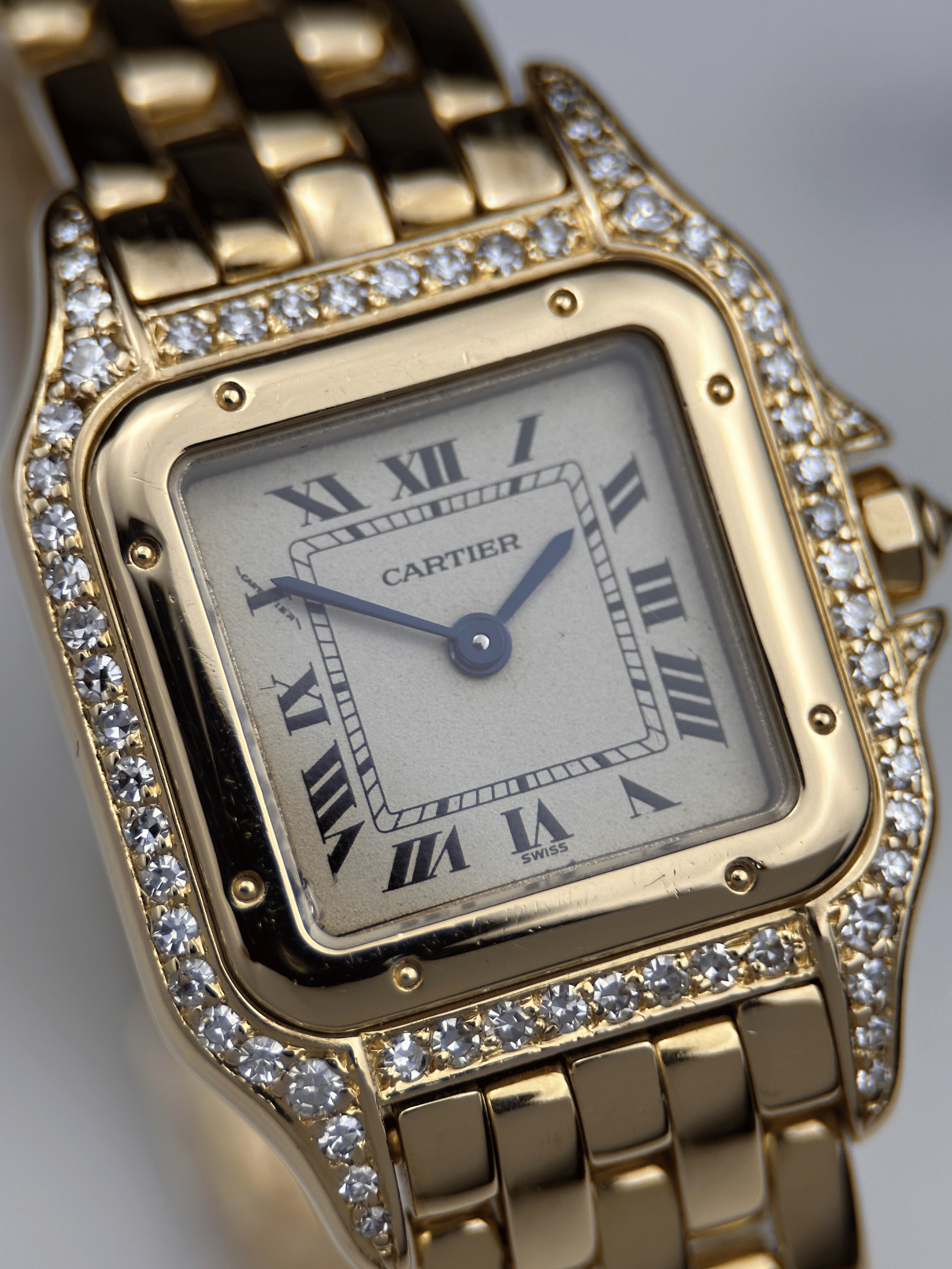 Cartier Panthere 18K Factory Diamond 8669191 Service Papiere