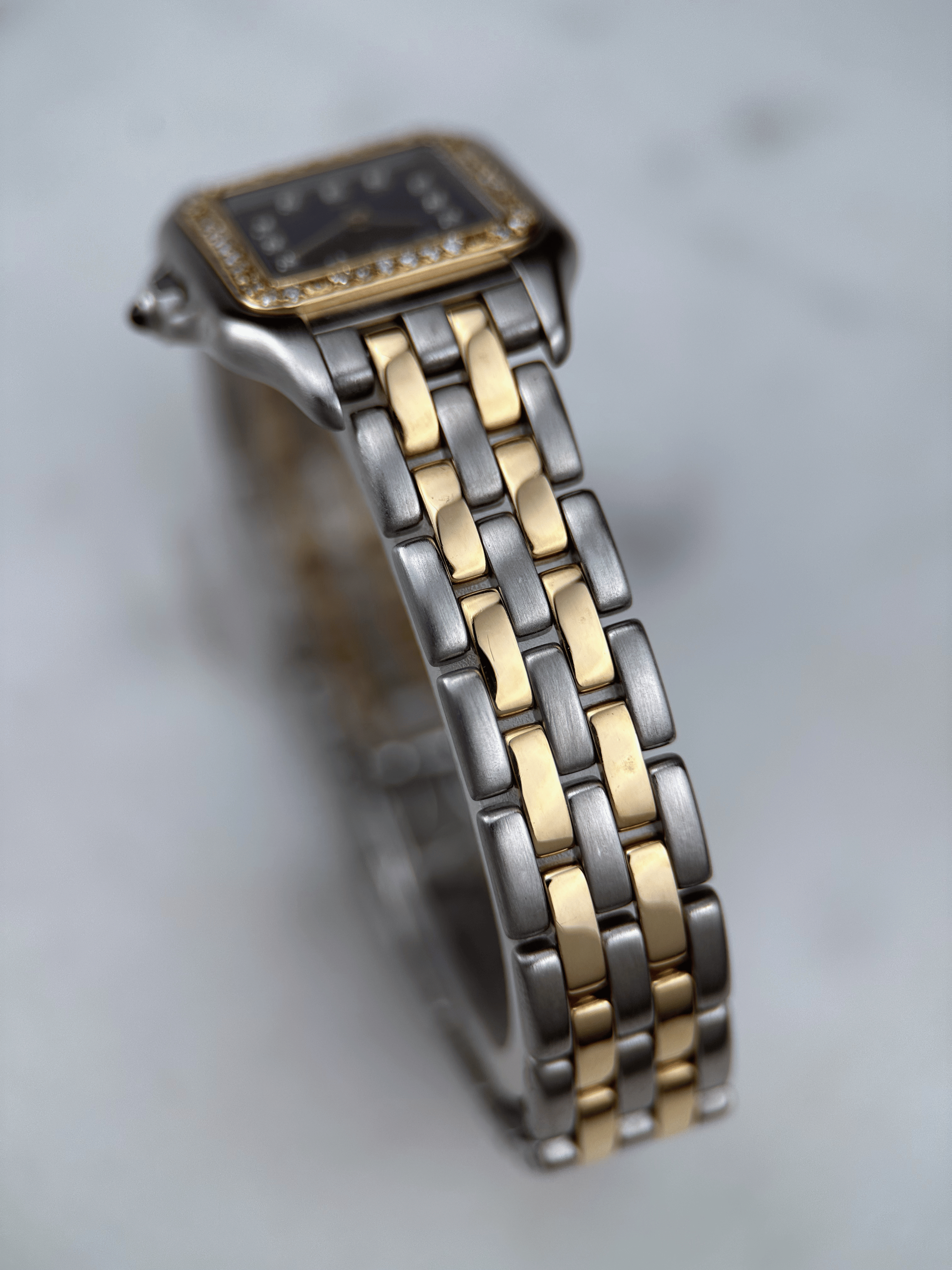 Cartier Panthere Lady Blau Brillant Aftermarket 166921 Fullset 1989