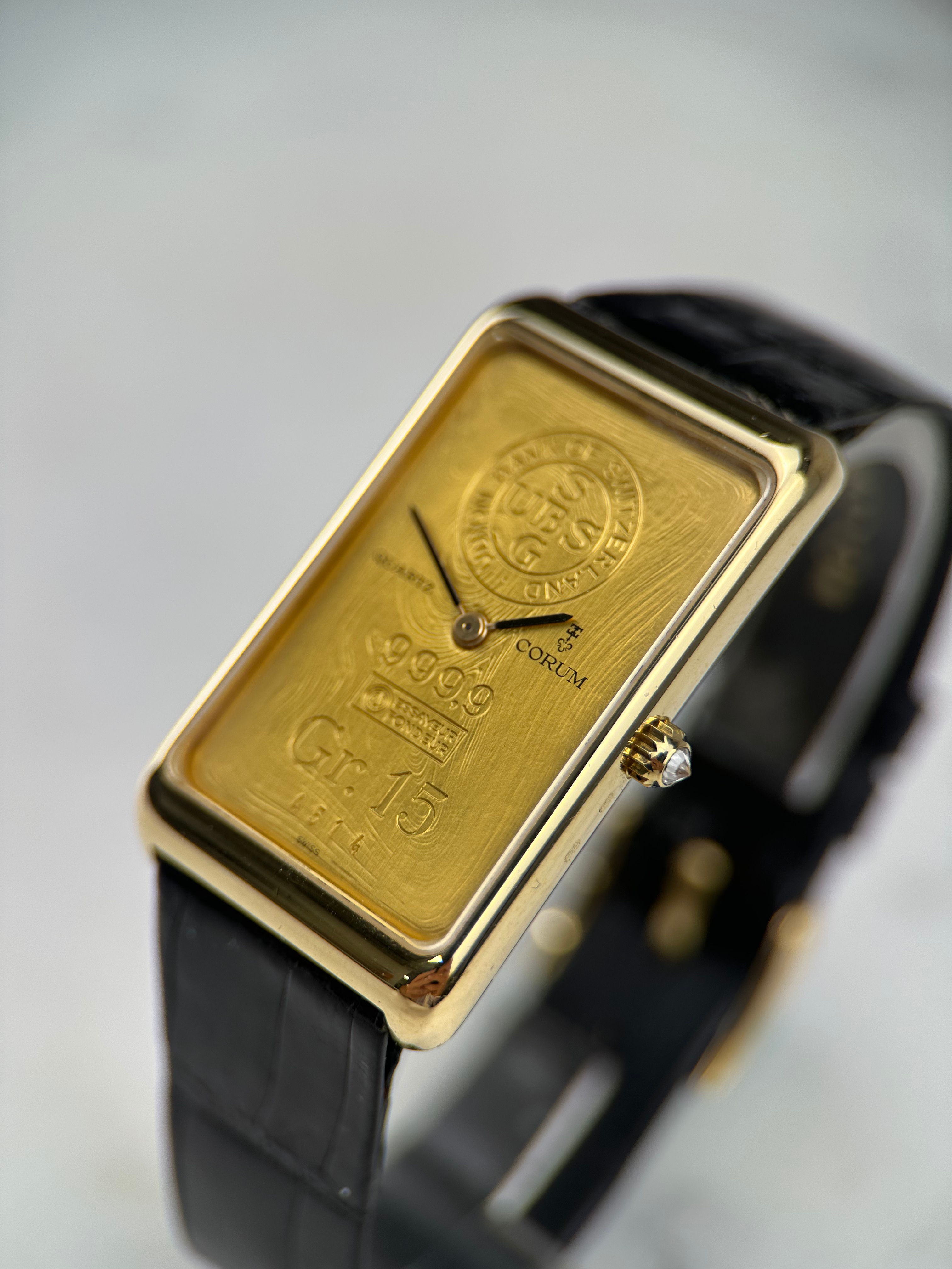 Corum Ingot 15g Gold Bar 4440056 Fullset 1983