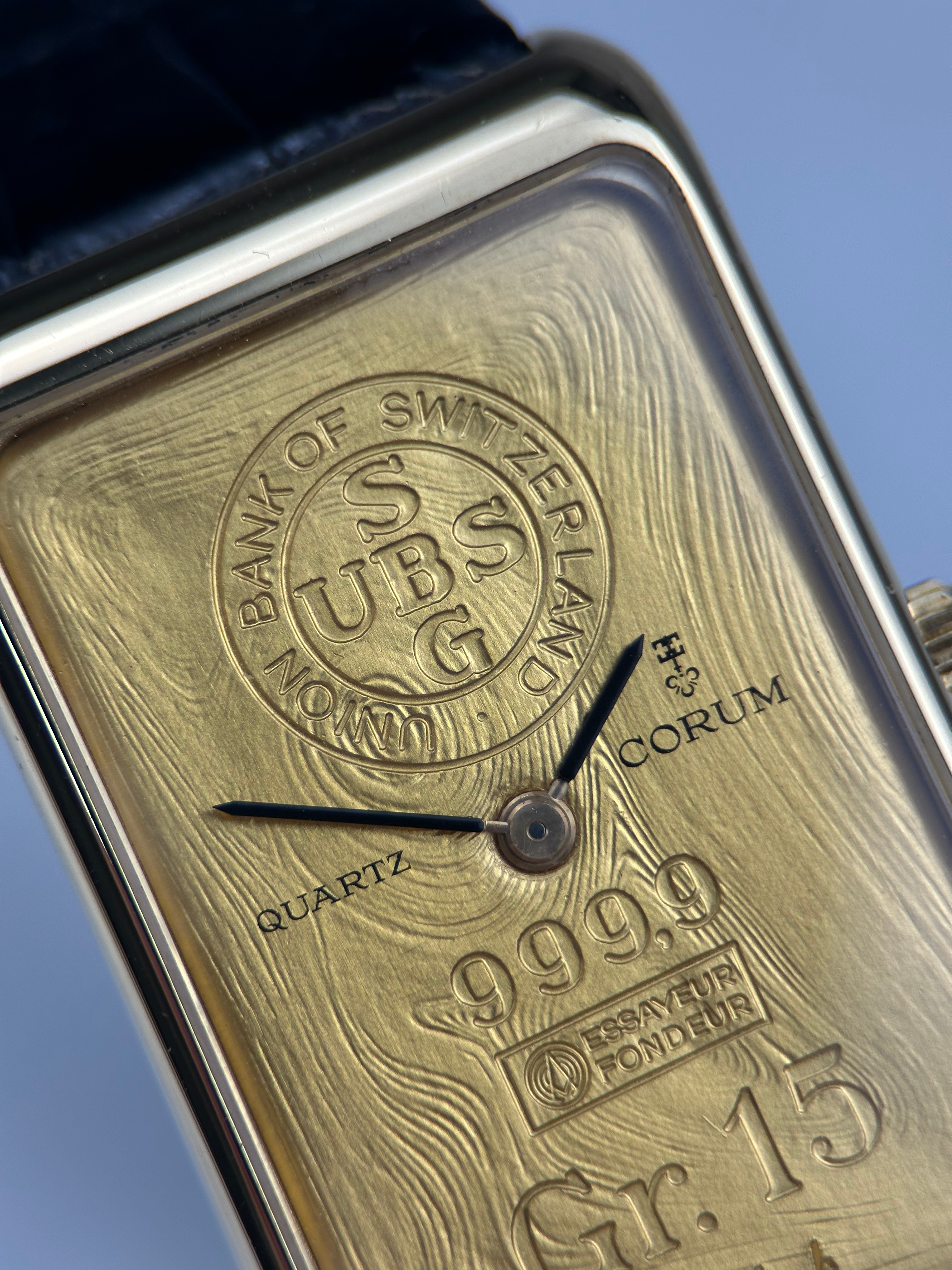 Corum Ingot 15g Gold Bar 4440056 Fullset 1983