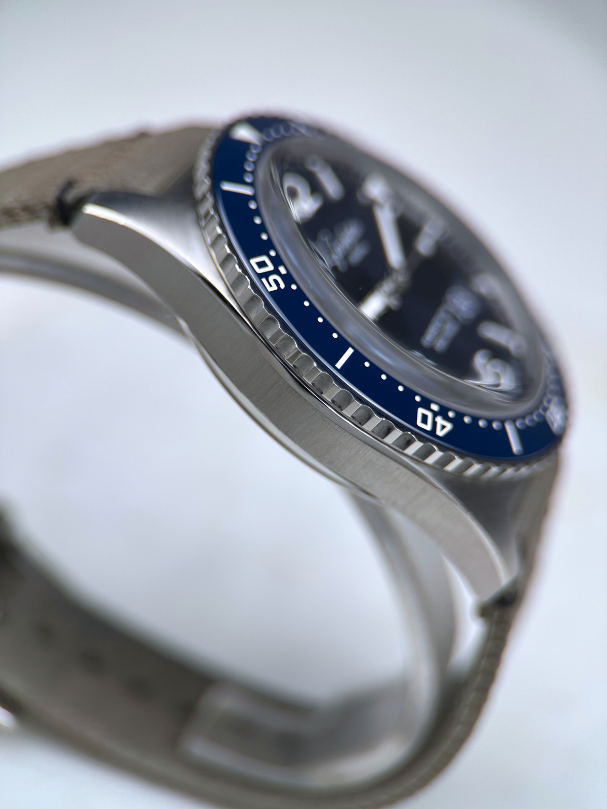 Glashütte SeaQ Panoramadatum 136.13.02.81.08 Blau Fullset 2020