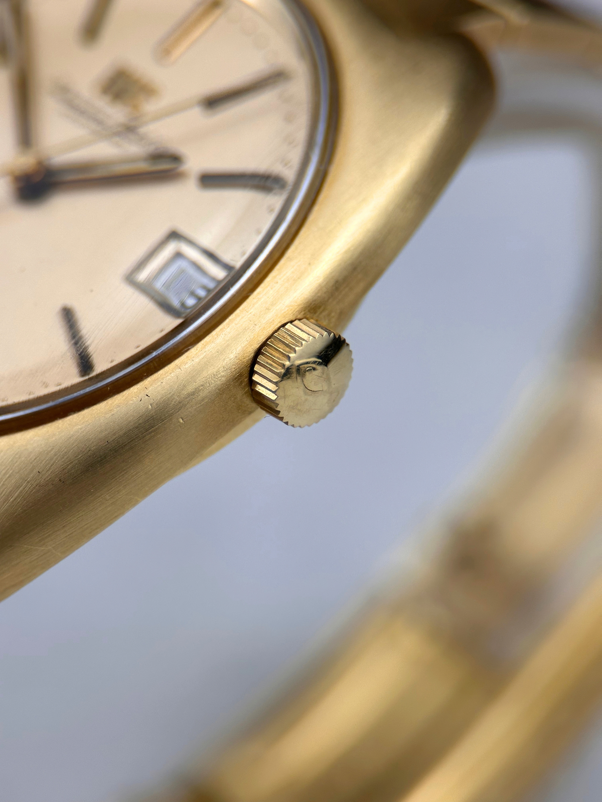 IWC Electronic 18kt Gelbgold Vintage 38mm