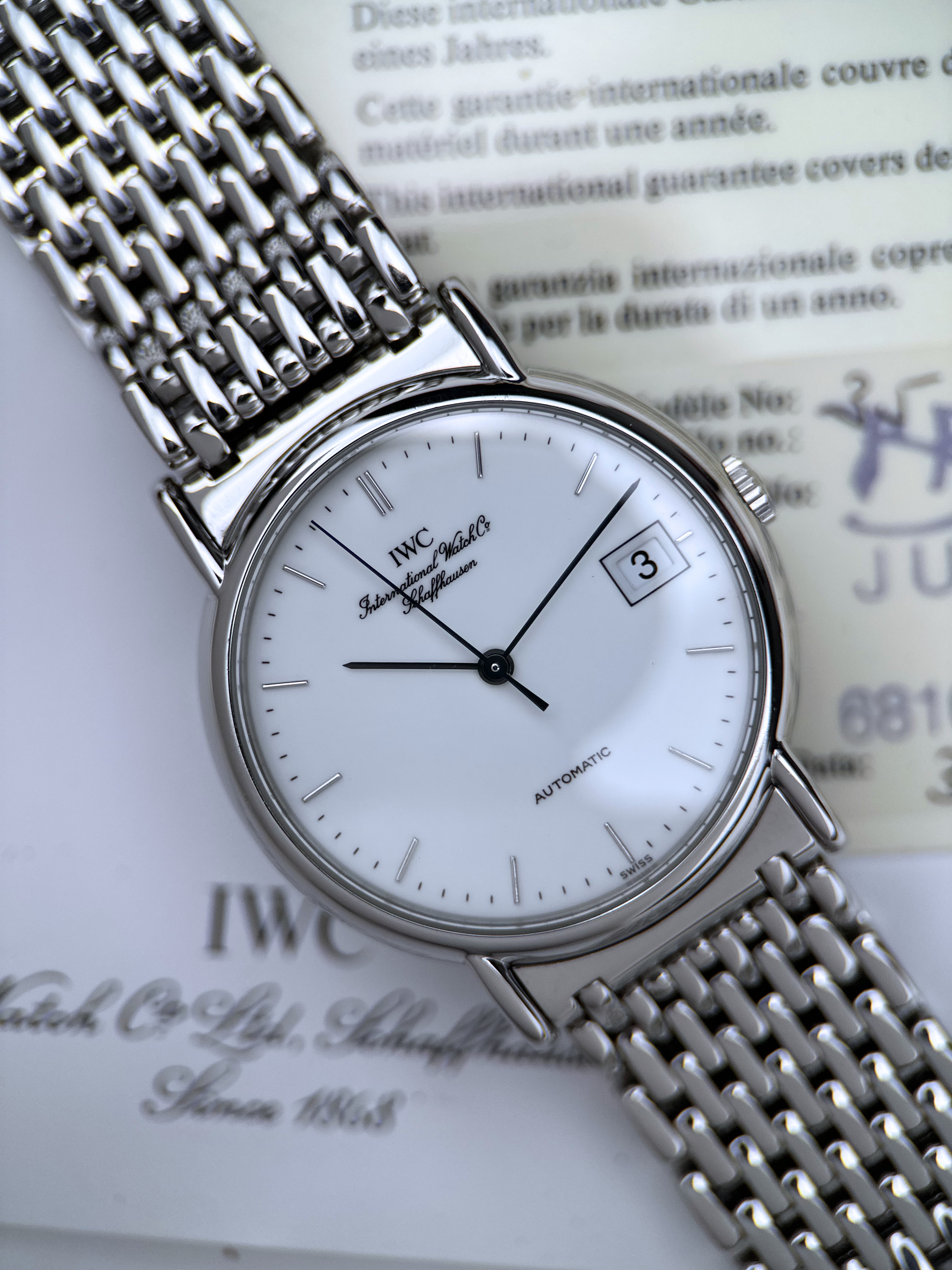 IWC Portofino Automatik 3513 Fullset 1998