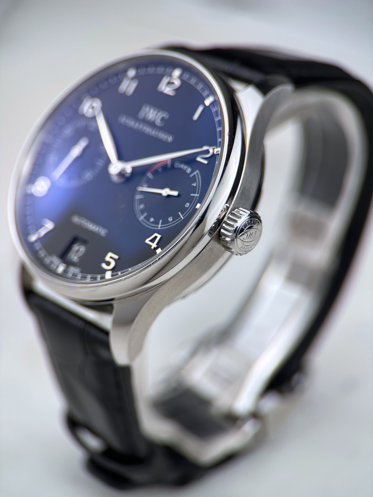 IWC Portugieser 7 Days Schwarz IW500109 Fullset