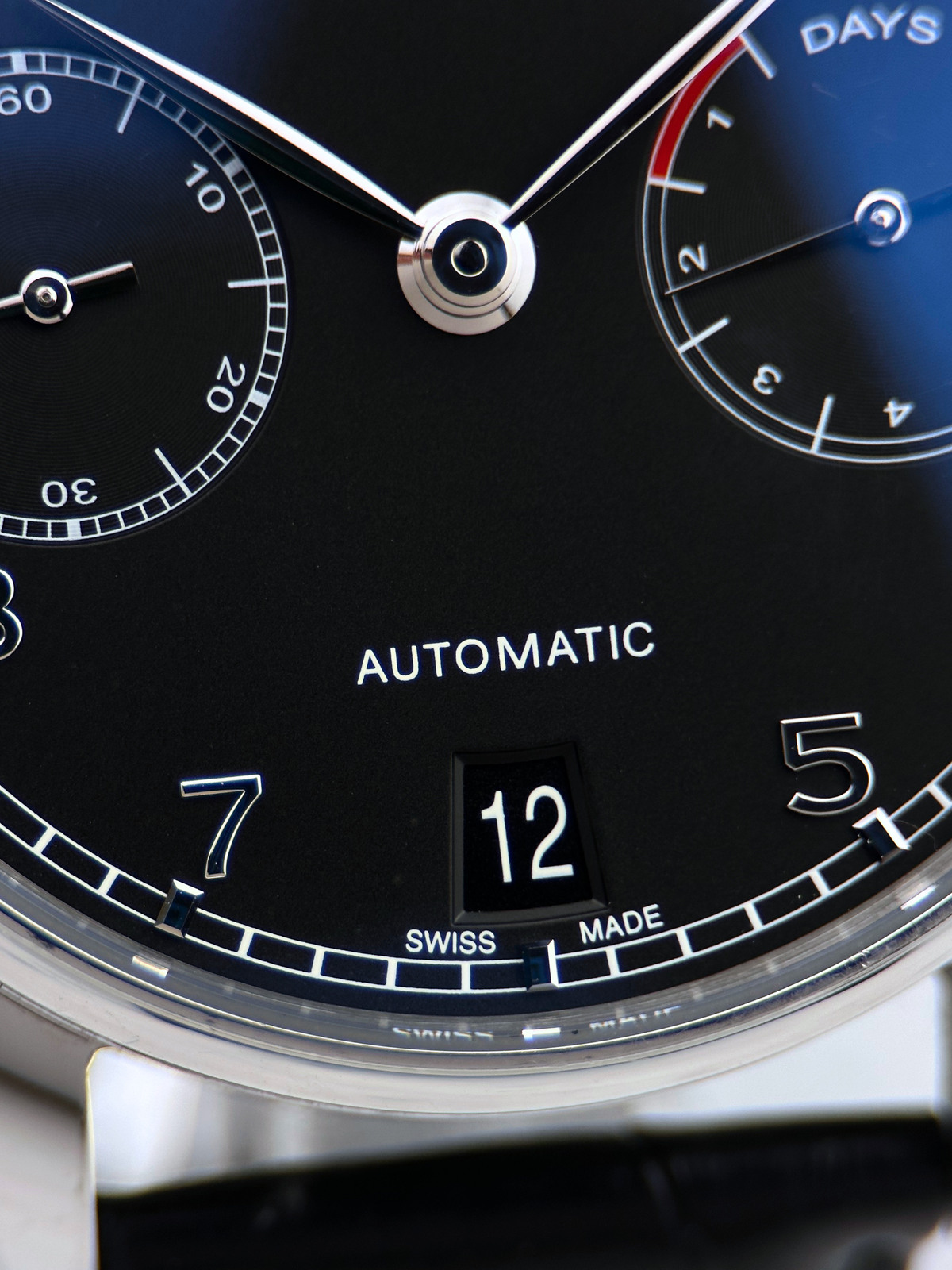 IWC Portugieser 7 Days Schwarz IW500109 Fullset