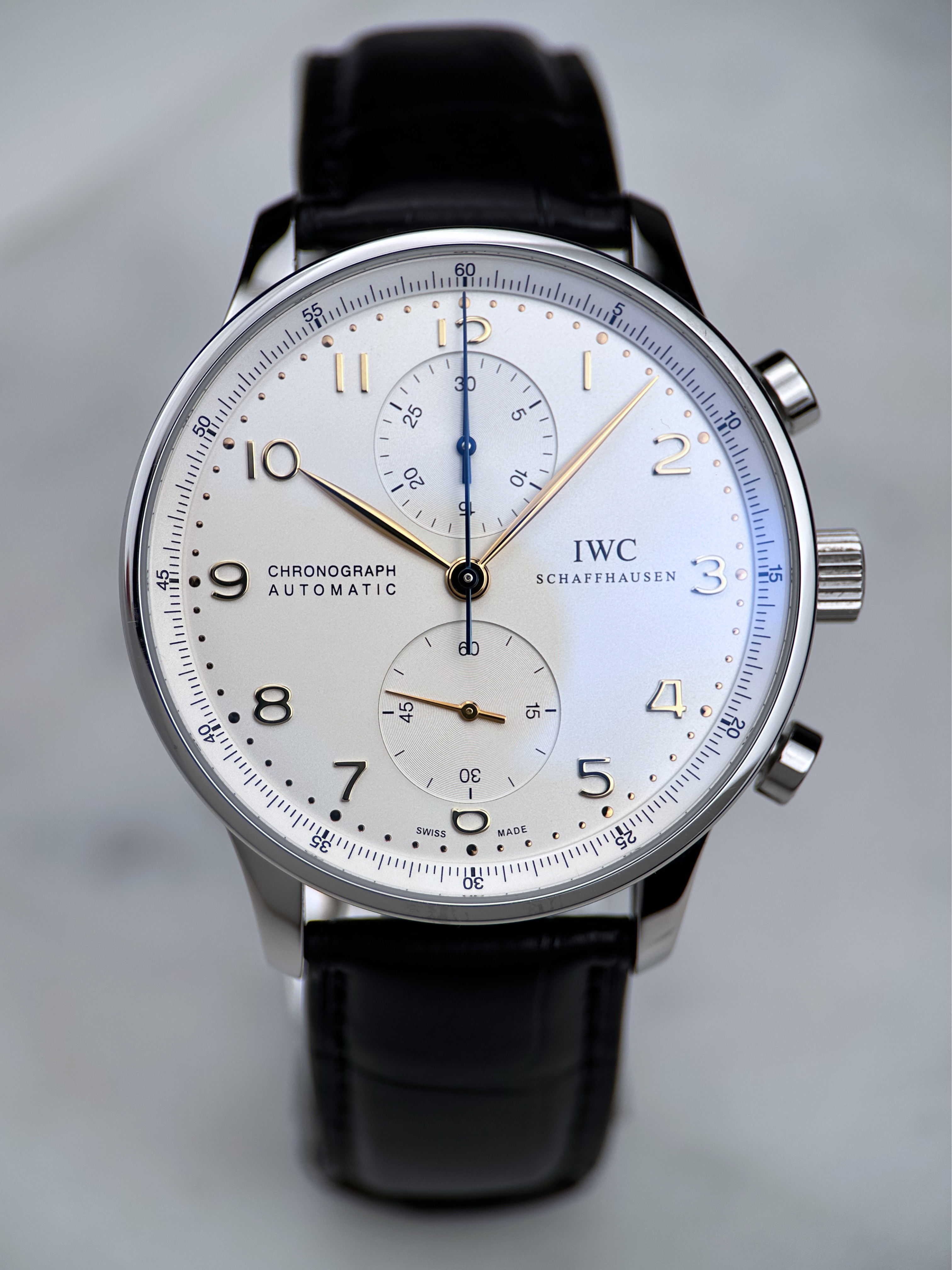 IWC Portugieser Chronograph IW371445 Fullset 2015