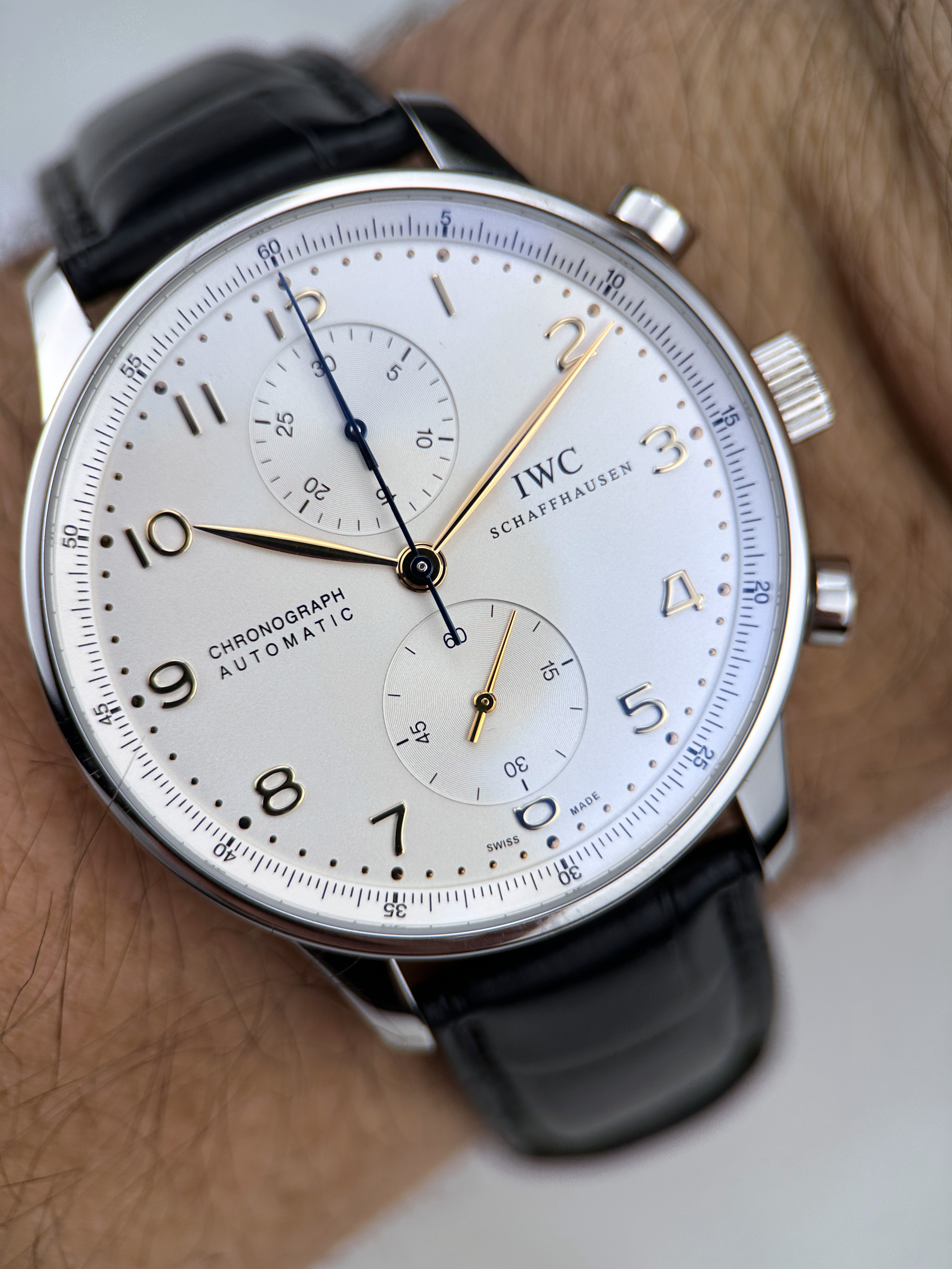 IWC Portugieser Chronograph IW371445 Fullset 2015