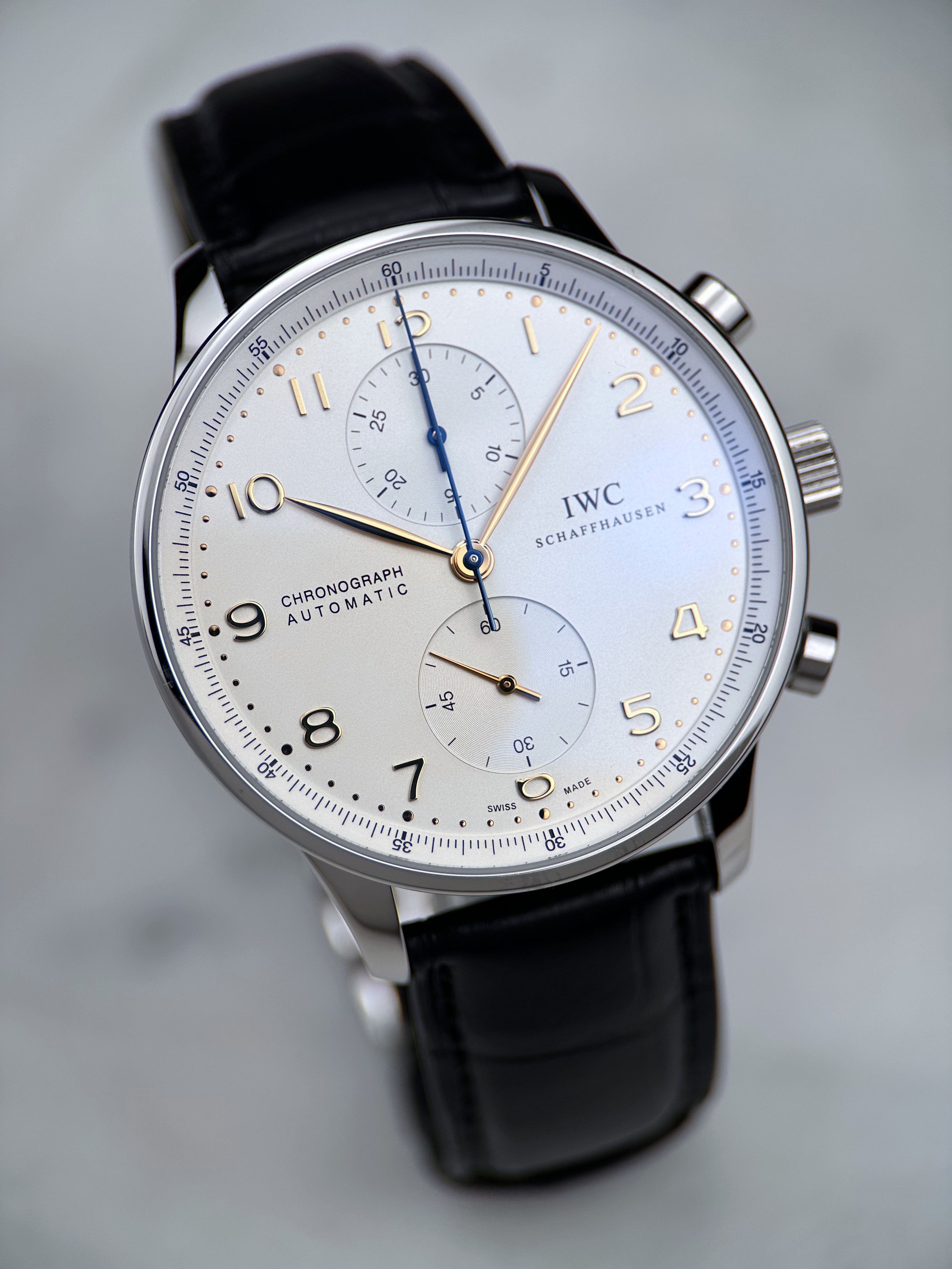 IWC Portugieser Chronograph IW371445 Fullset 2015