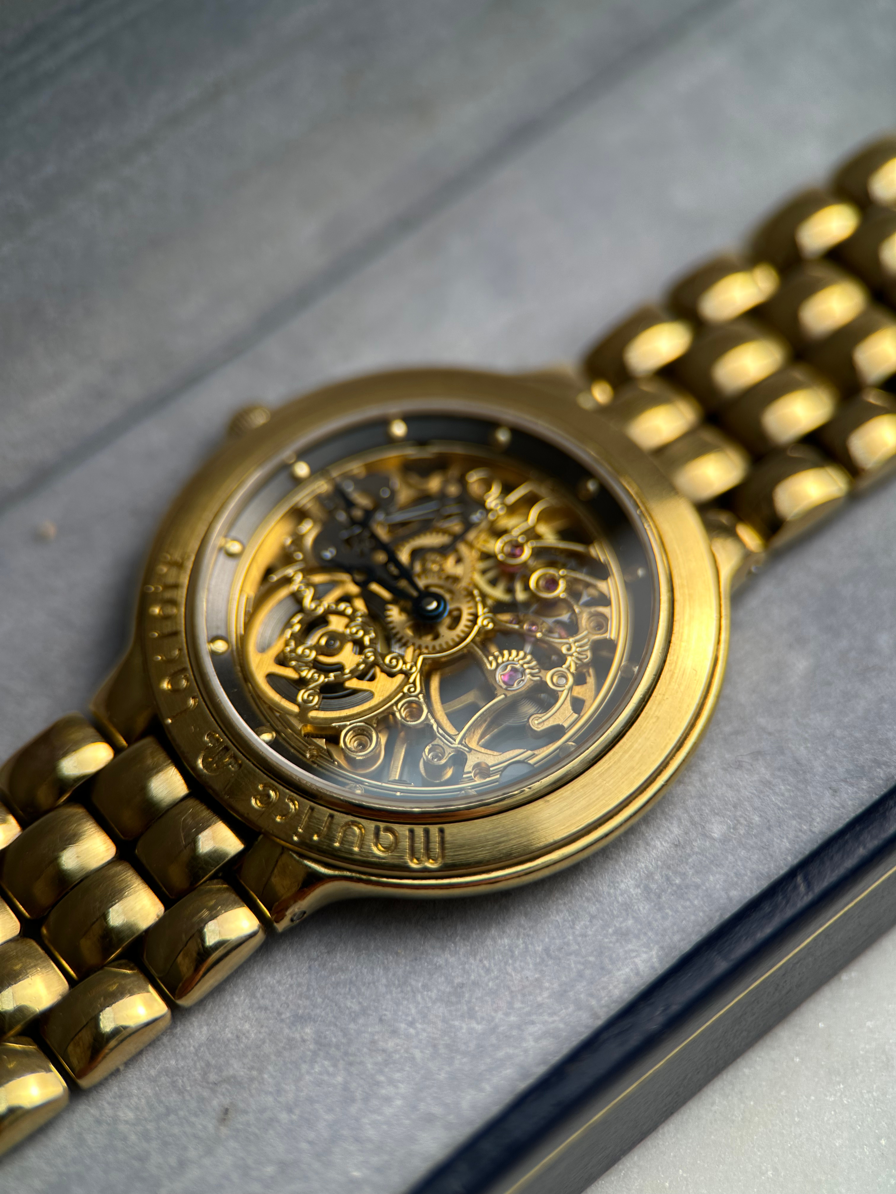 Maurice Lacroix Skeletton 12132-5201 Fullset 1990