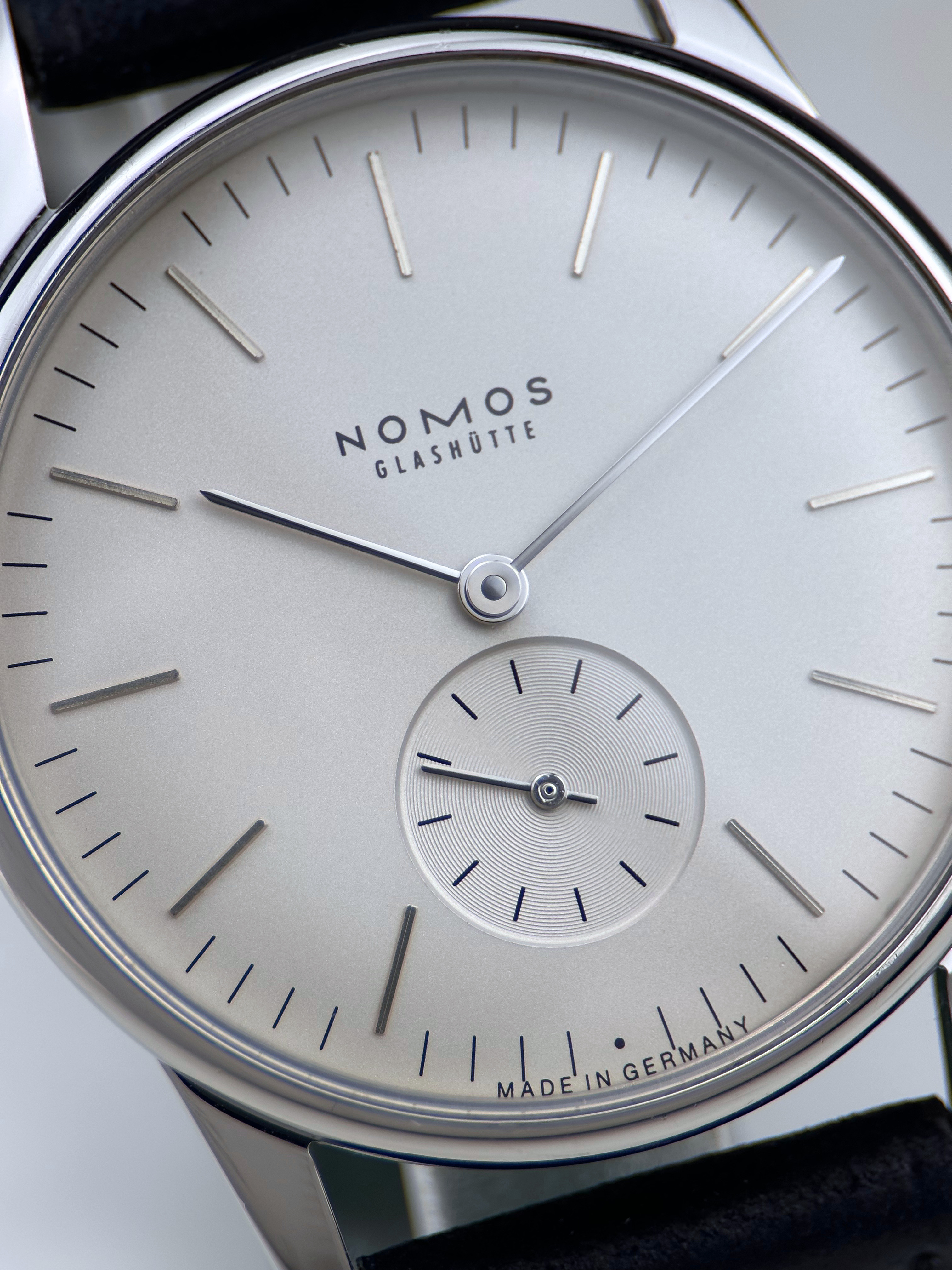 Nomos Orion Silber 309 Fullset 2009