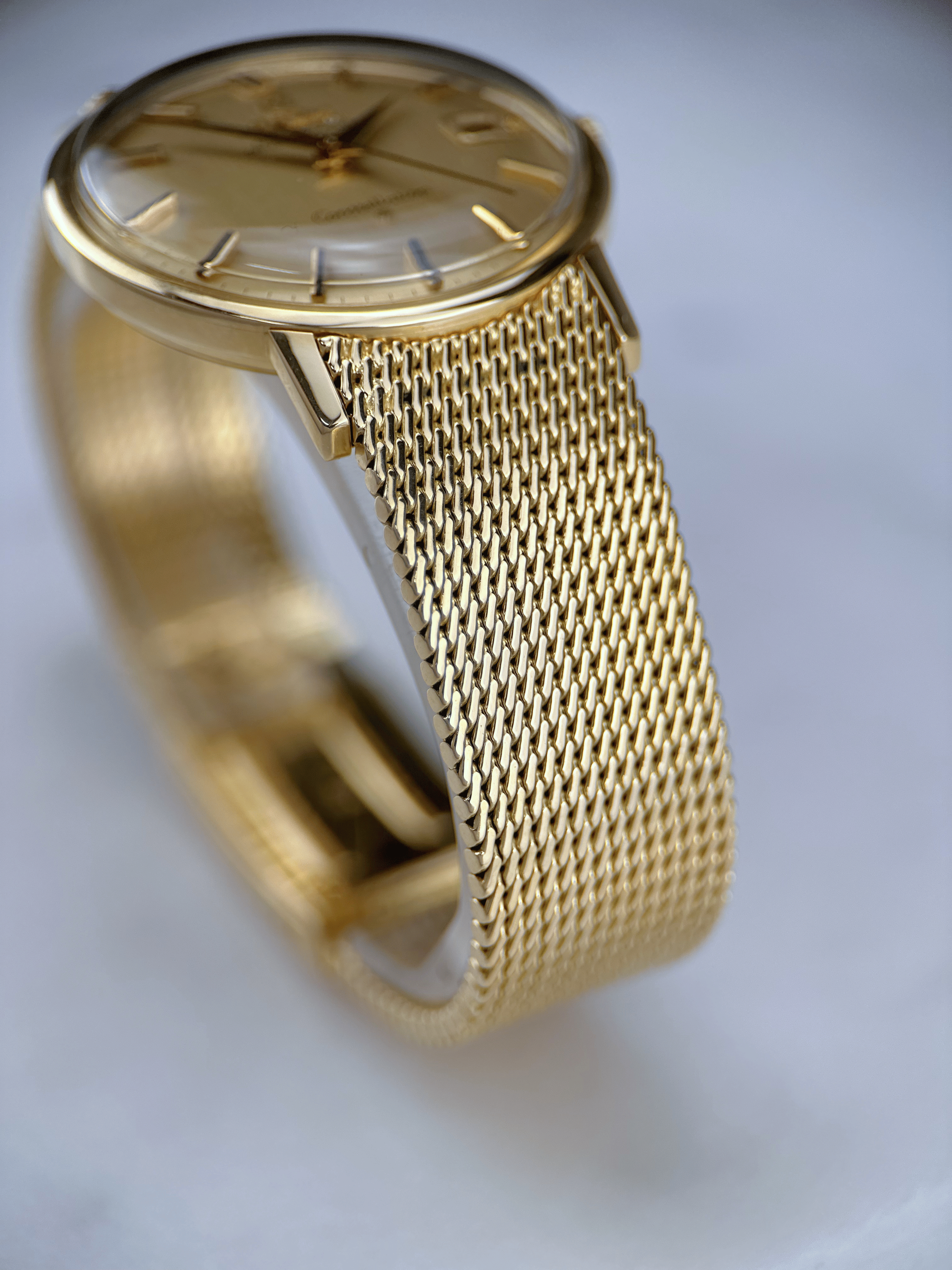 Omega Constellation 18k Gelbgold BA.168014-7006 Fullset 1966