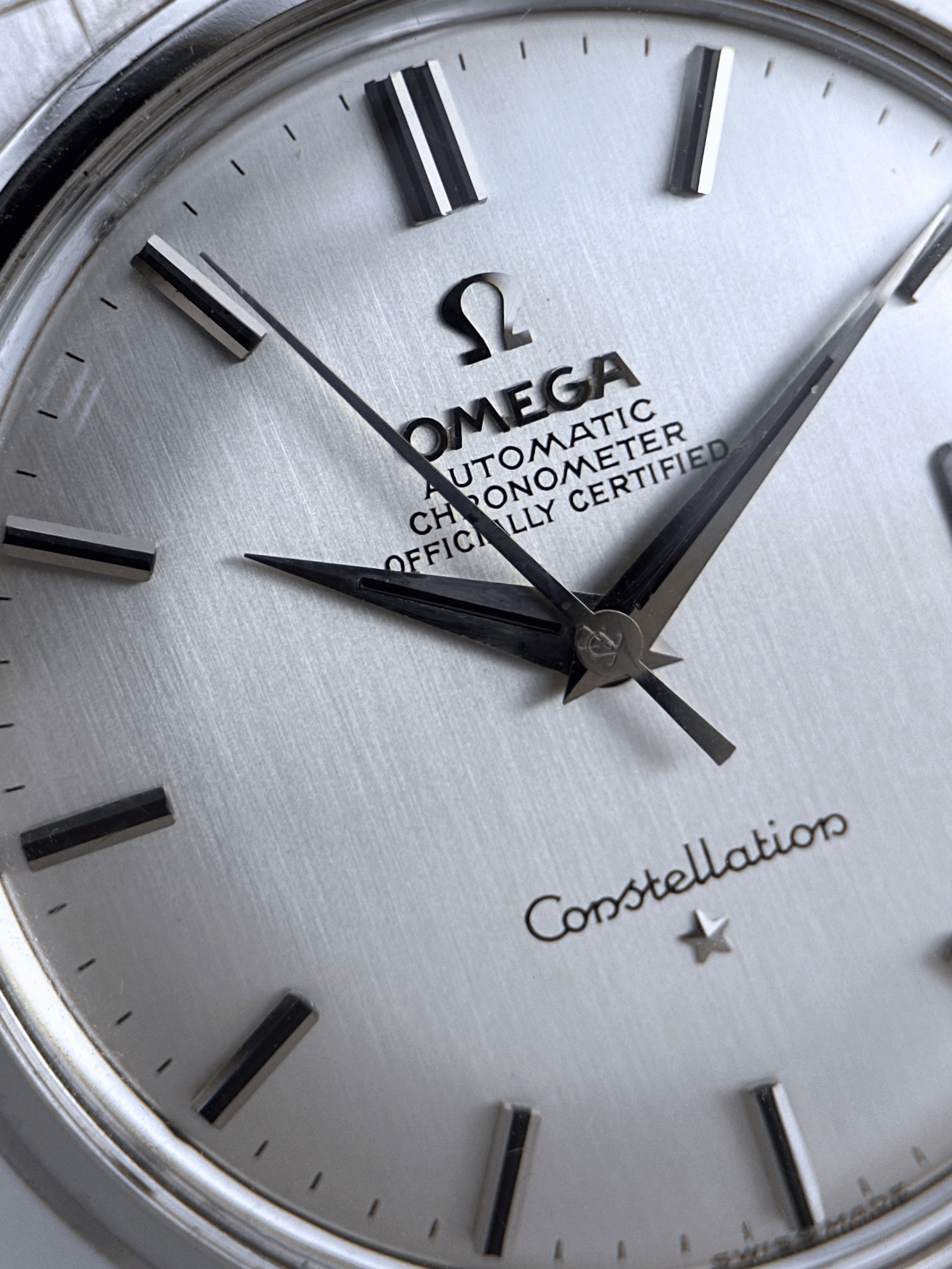 Omega Constellation 18k Weißgold BC.3684060 Fullset 1969