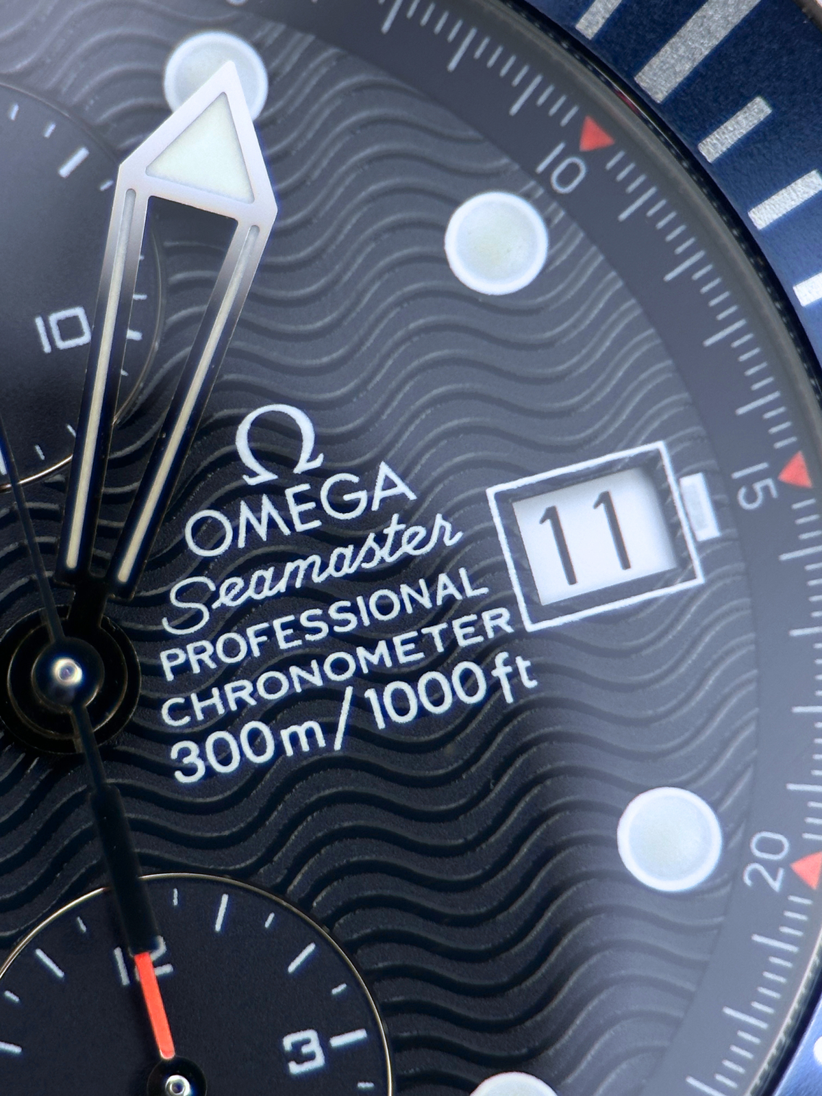 Omega Seamaster 300m 2599.80.00 Automatik Chronograph