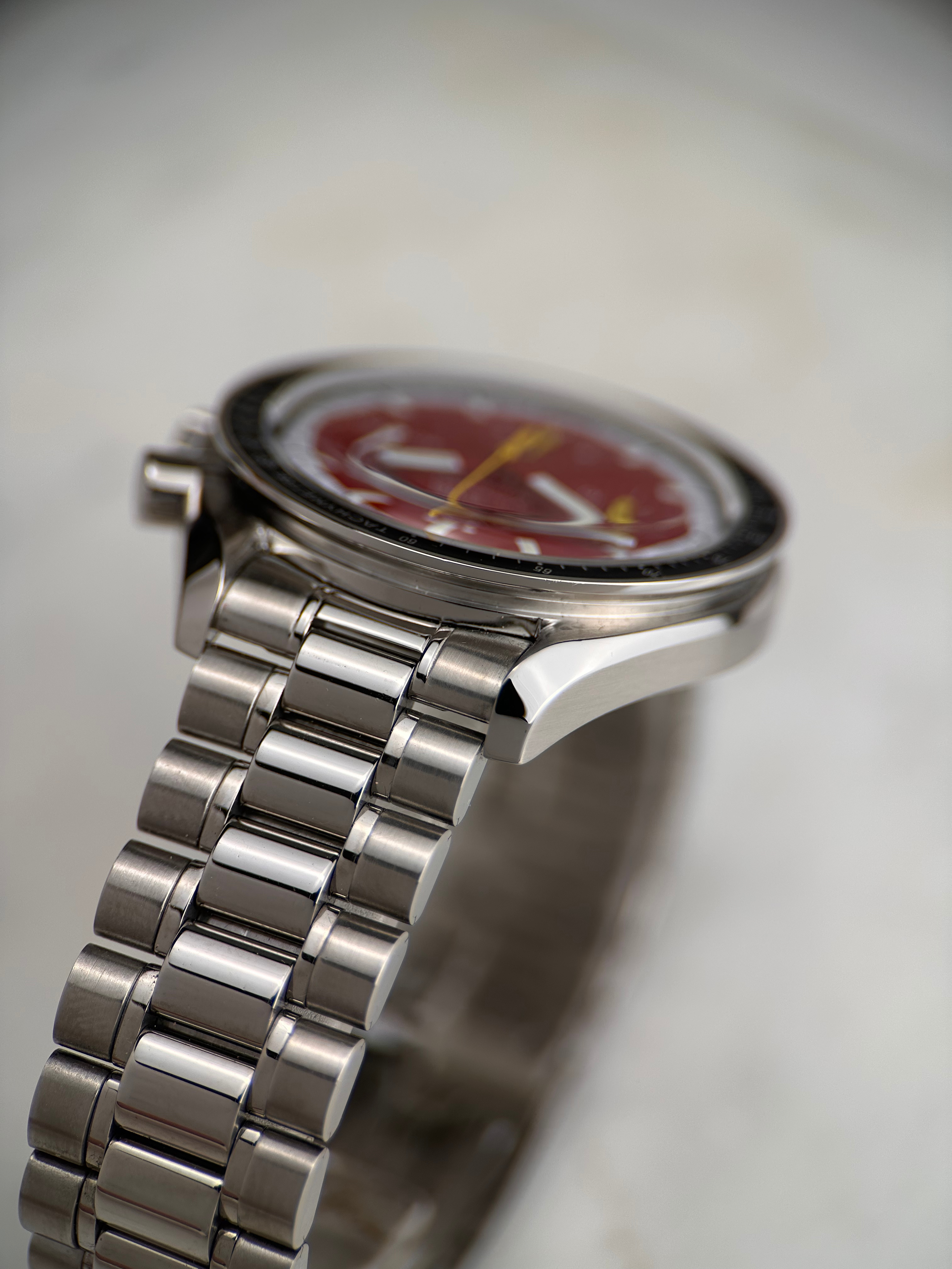 Omega Speedmaster Reduced Michael Schumacher Edition Org. Papiere 2001