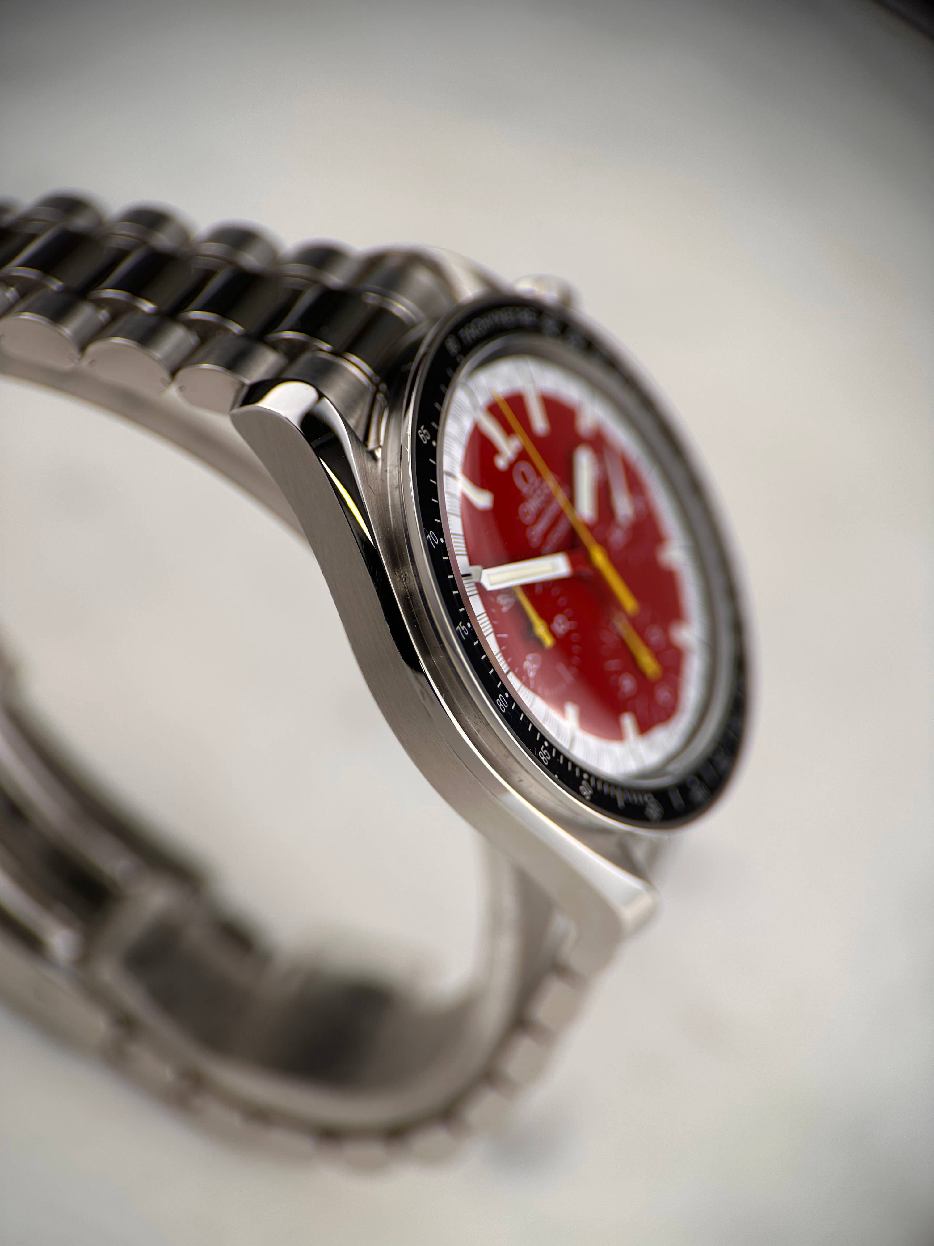 Omega Speedmaster Reduced Michael Schumacher Edition Org. Papiere 2001