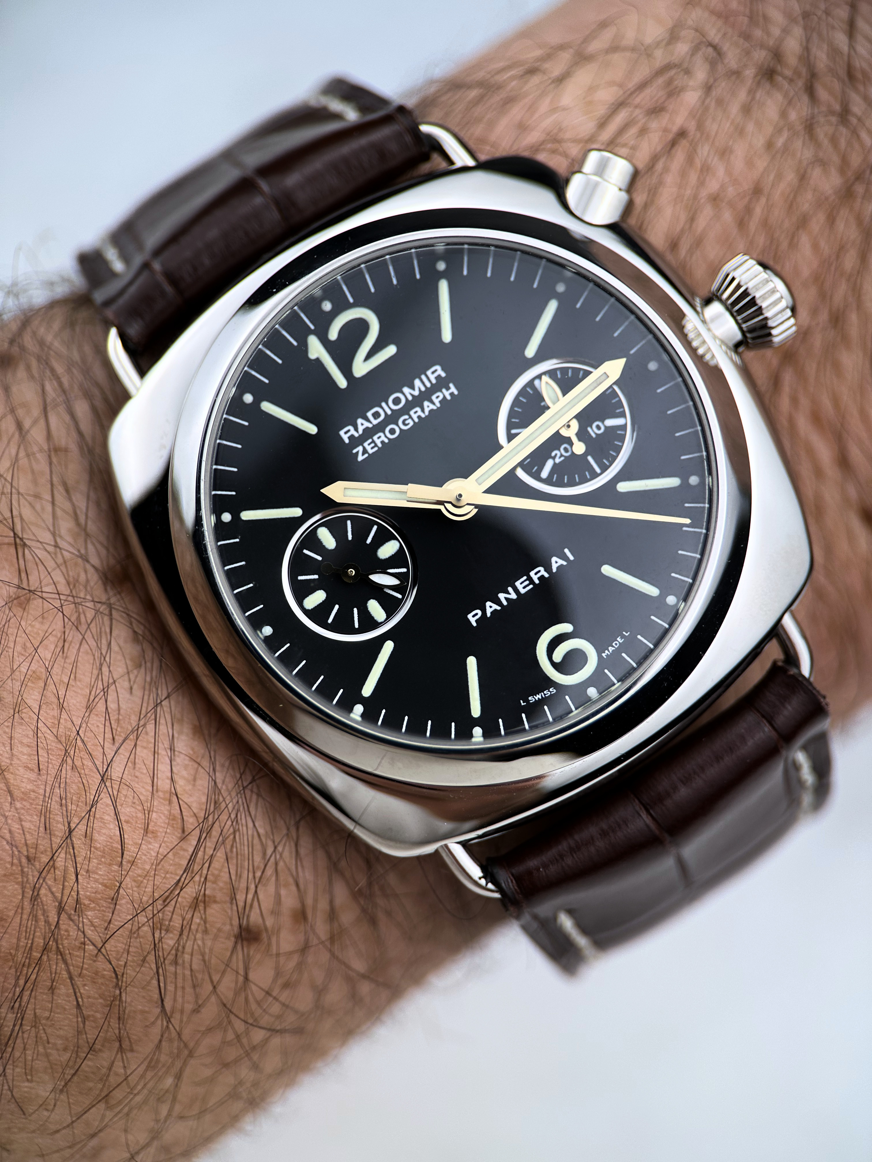Panerai Radiomir Zerograph Weißgold PAM00067 Limited Edition