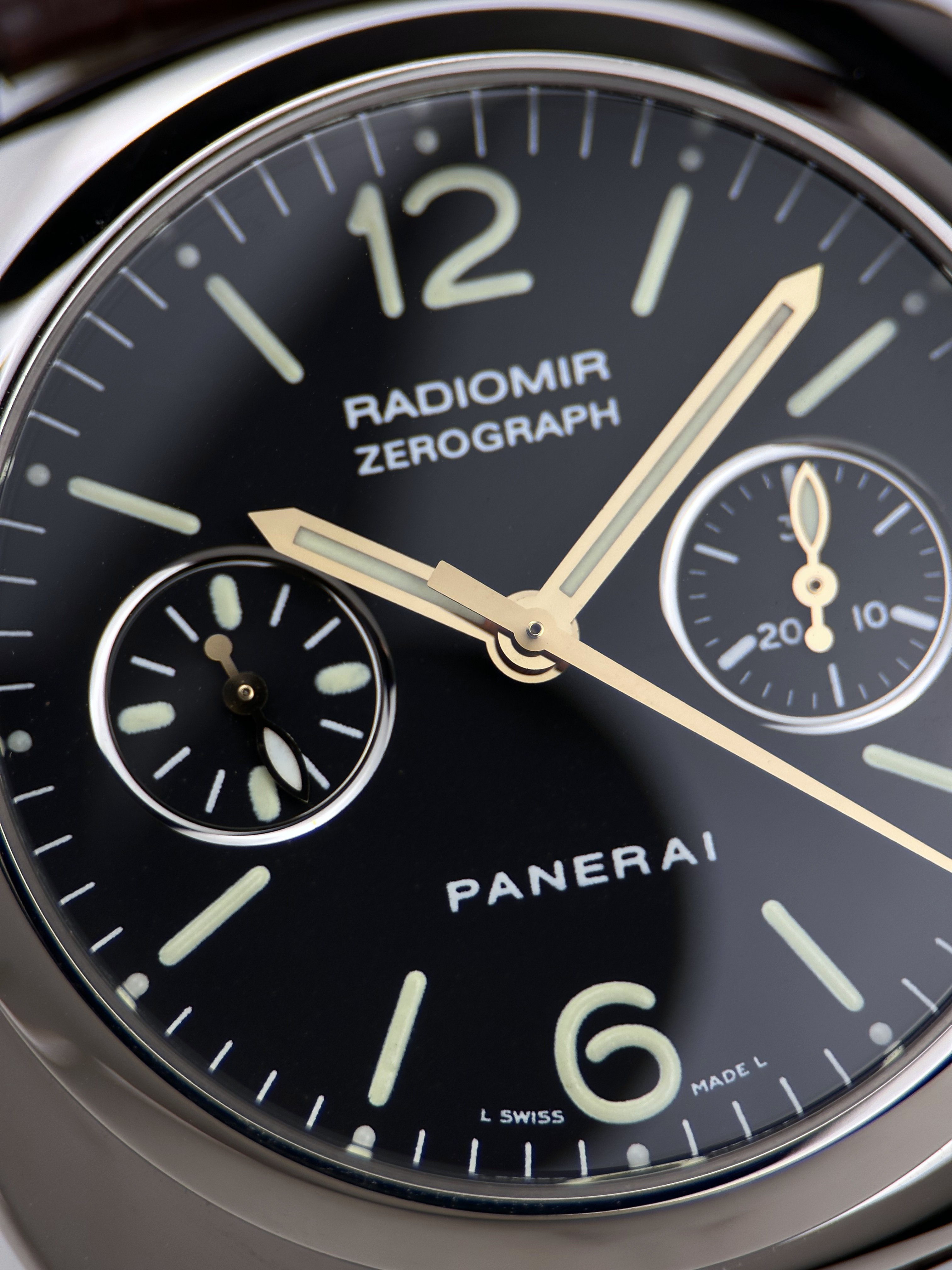 Panerai Radiomir Zerograph Weißgold PAM00067 Limited Edition