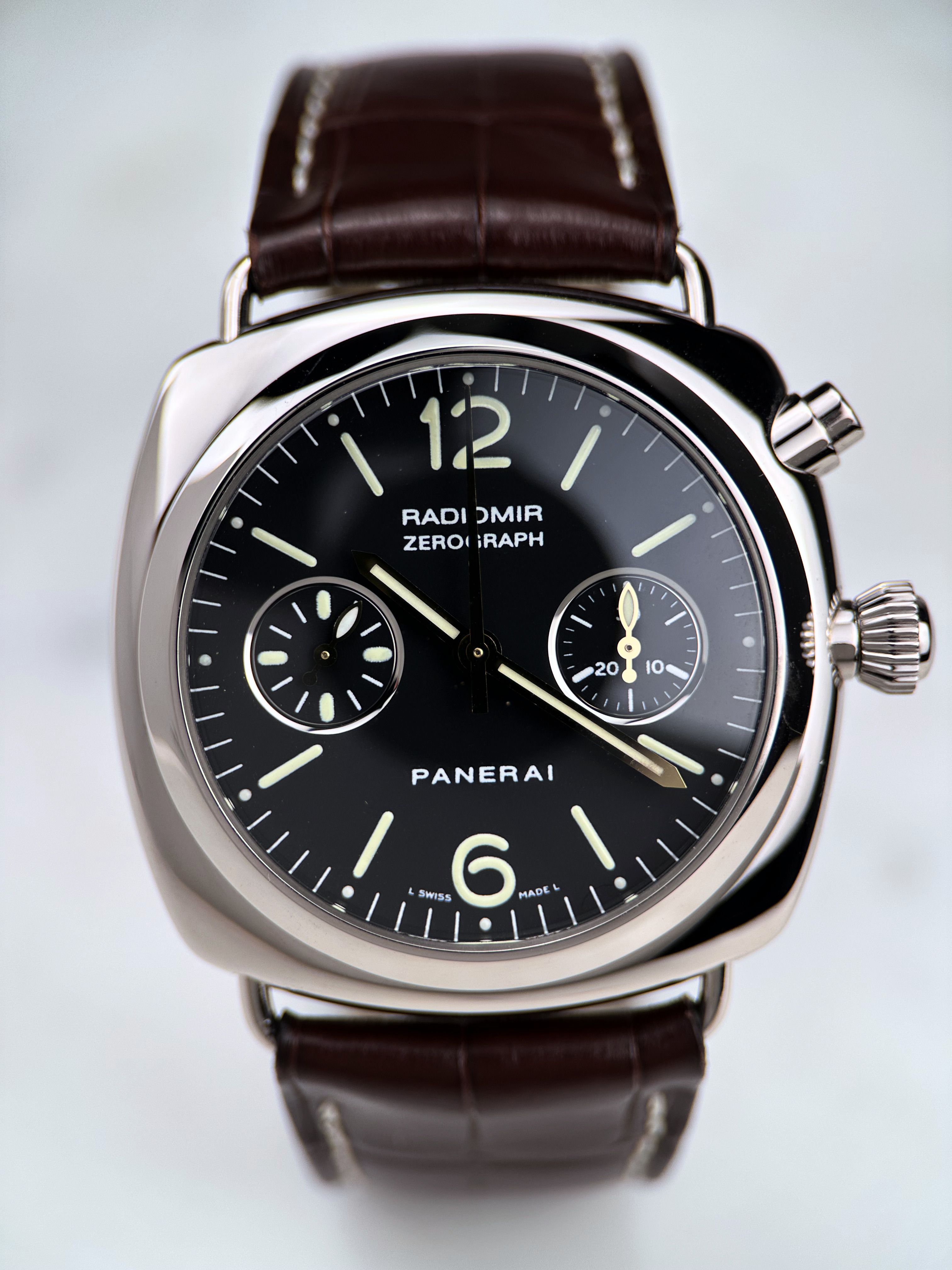 Panerai Radiomir Zerograph Weißgold PAM00067 Limited Edition