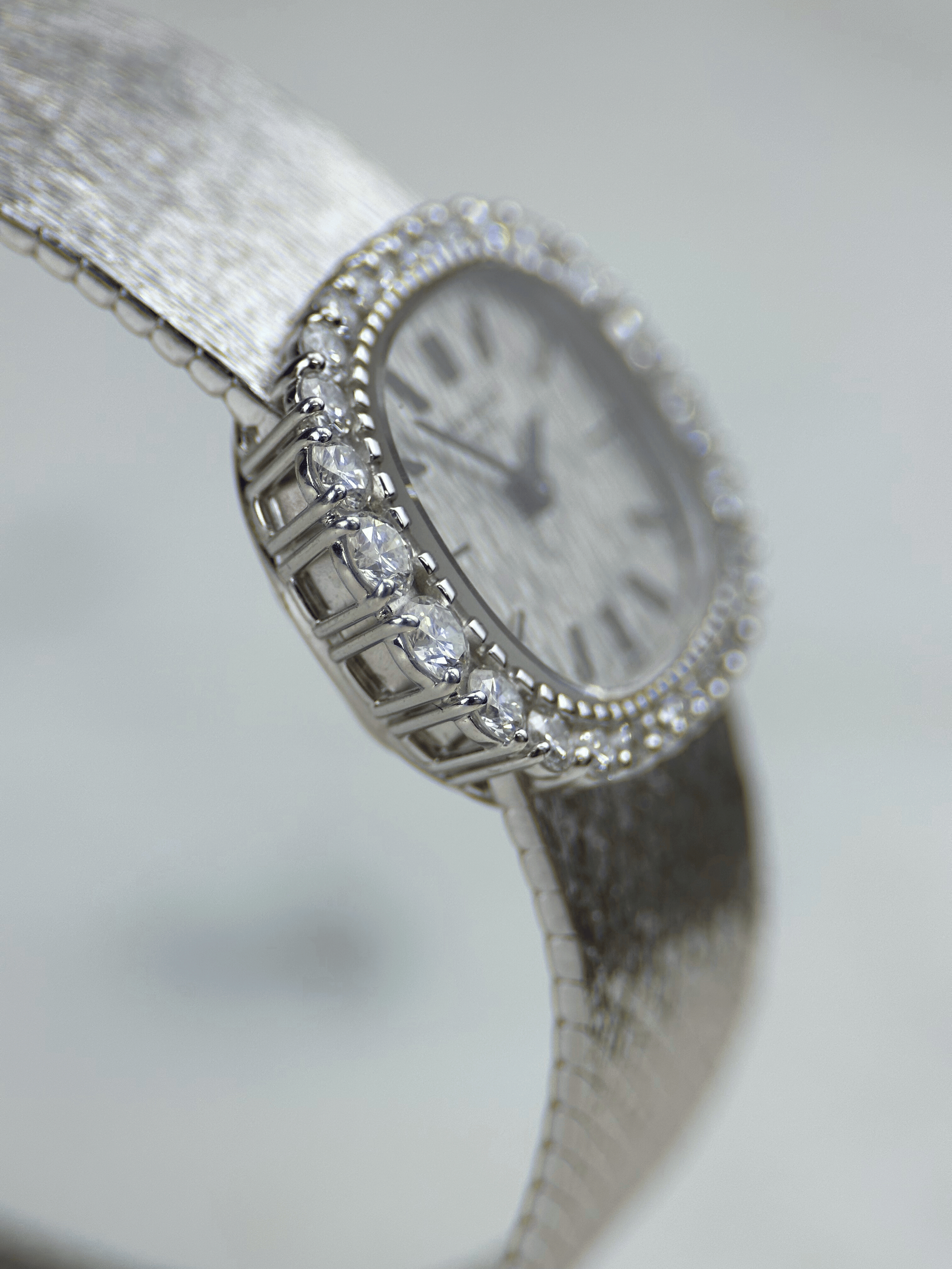 Patek Philippe WG Brillant 3394/1 Org. Papiere 1975