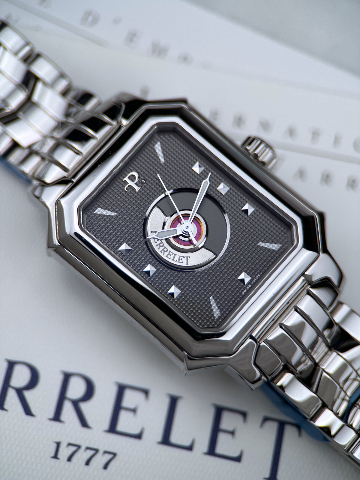 Perrelet Rectangle Royale Double Rotor
