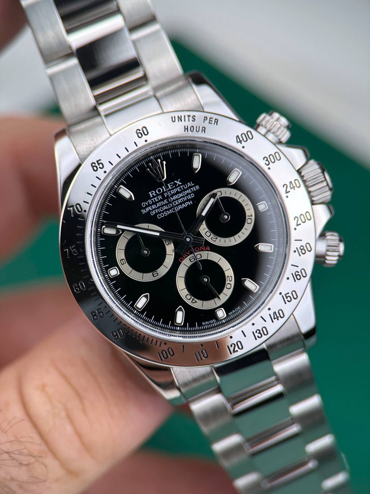 Rolex Cosmograph Daytona Schwarz 116520