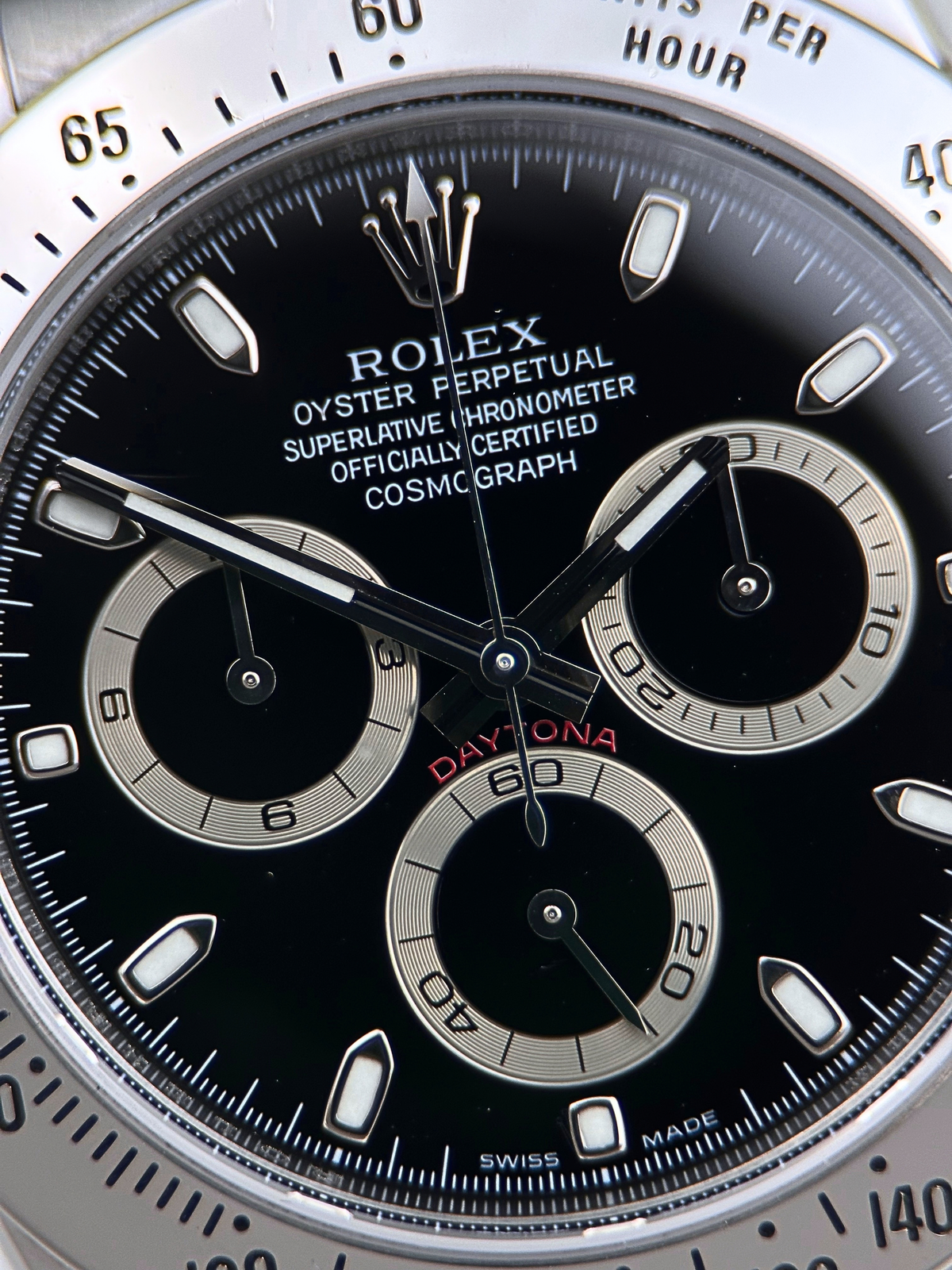 Rolex Cosmograph Daytona Schwarz 116520