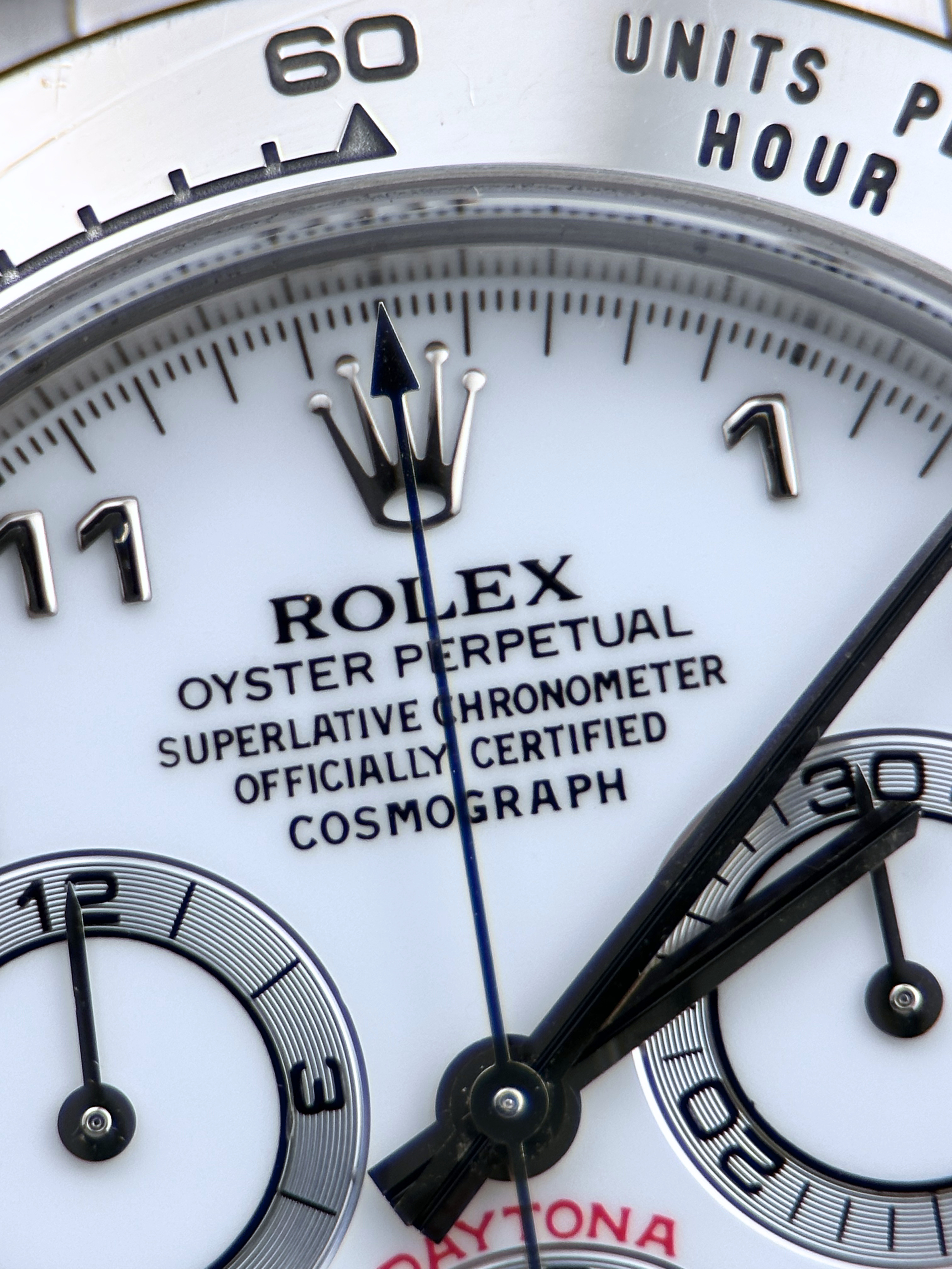 Rolex Cosmograph Daytona Weiß 116519 F-Serie Fullset 2003