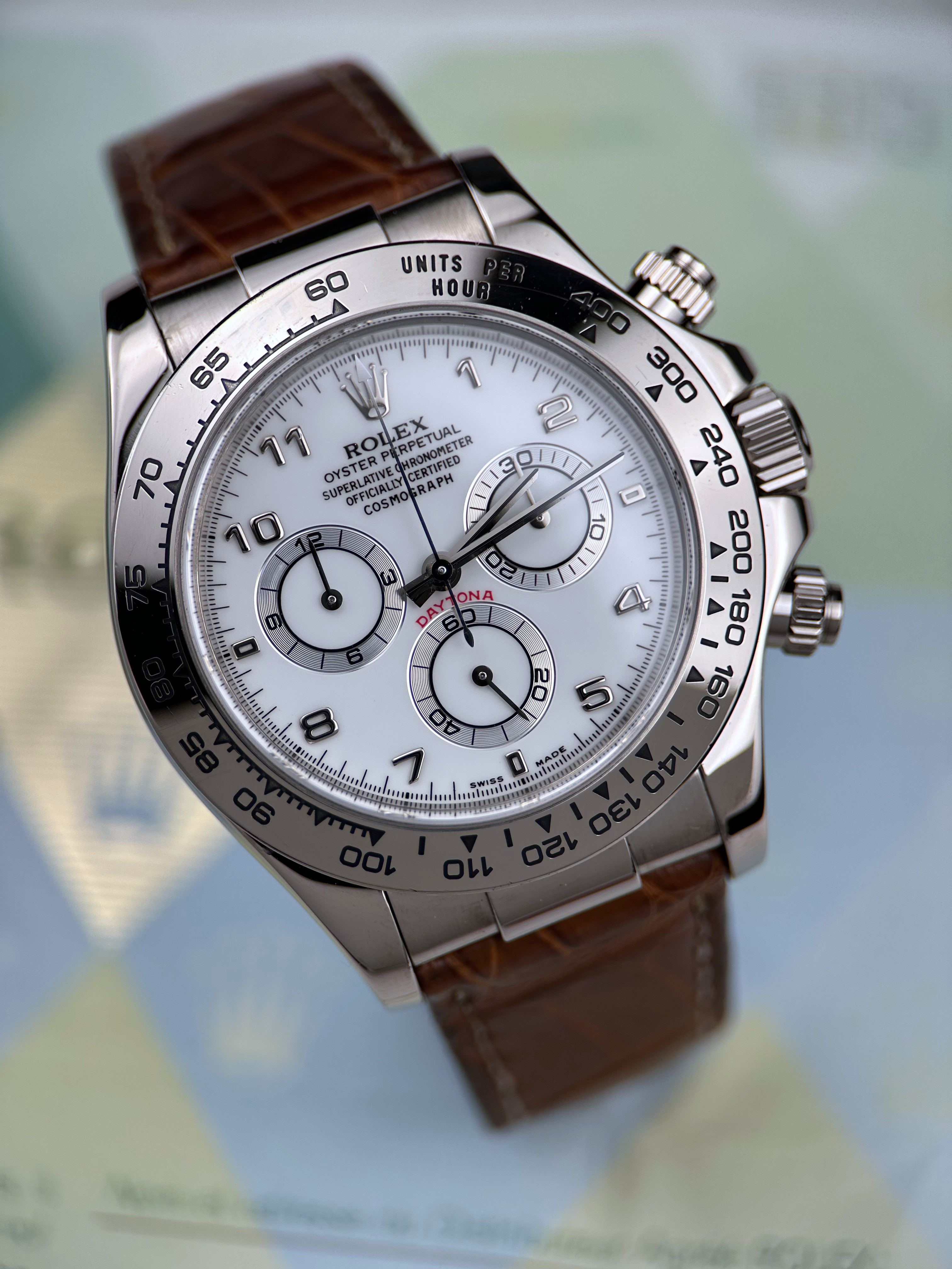 Rolex Cosmograph Daytona Weiß 116519 F-Serie Fullset 2003