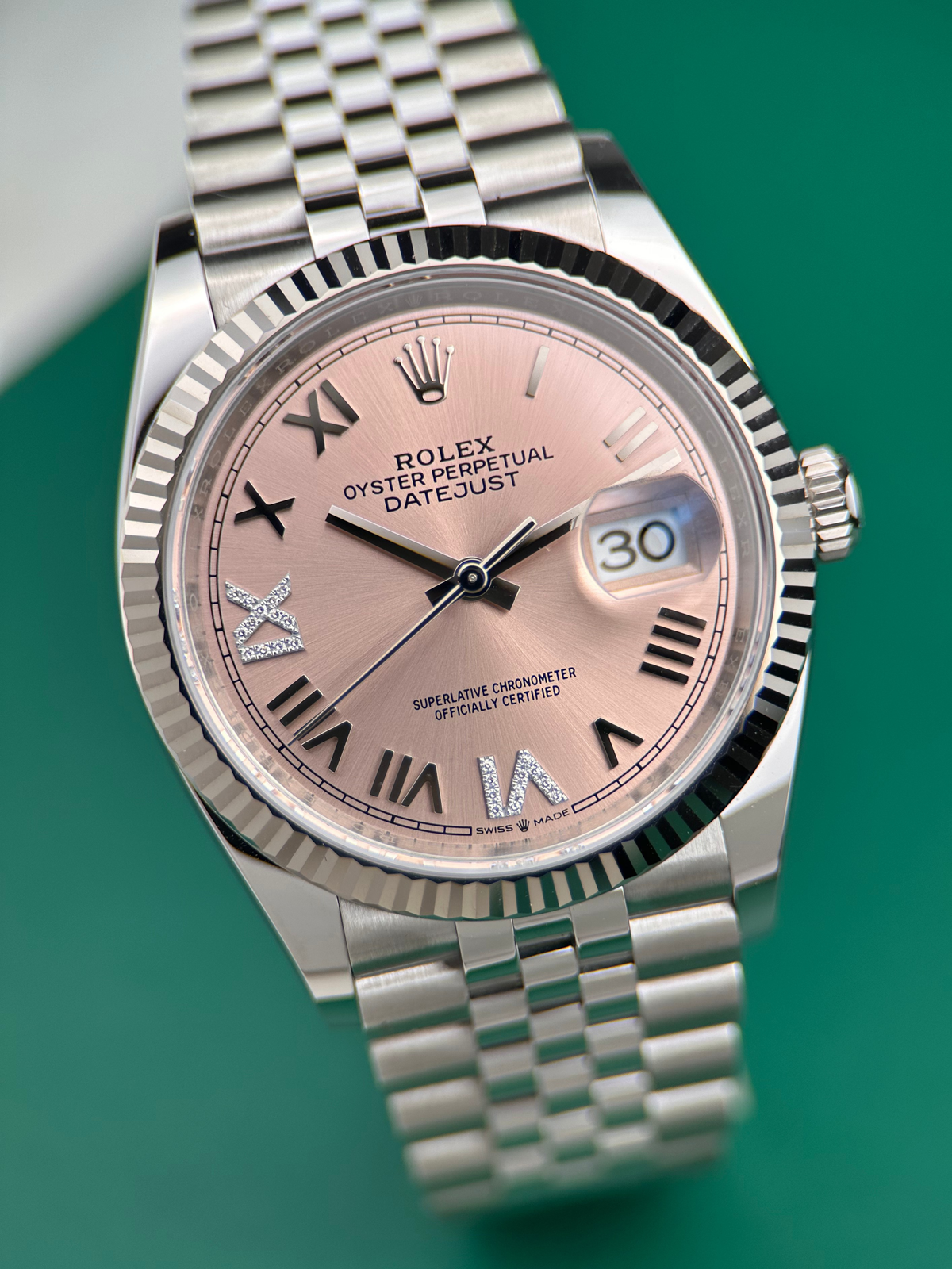 Rolex Datejust 36 Pink 126234 Fullset 2026