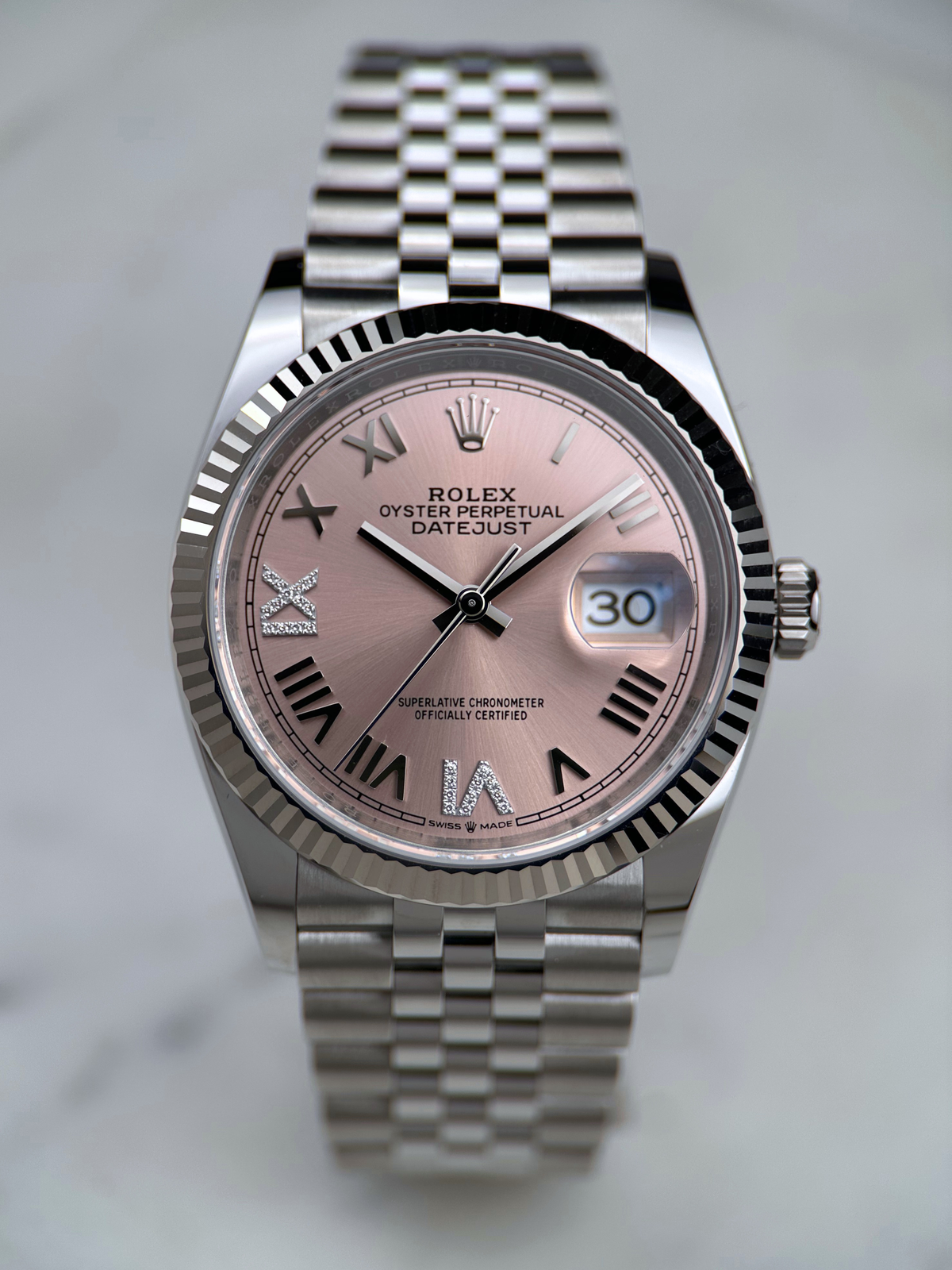 Rolex Datejust 36 Pink 126234 Fullset 2026