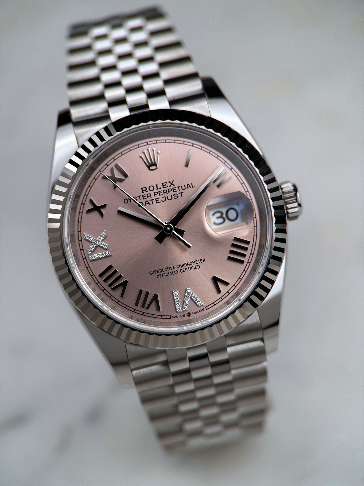 Rolex Datejust 36 Pink 126234 Fullset 2026