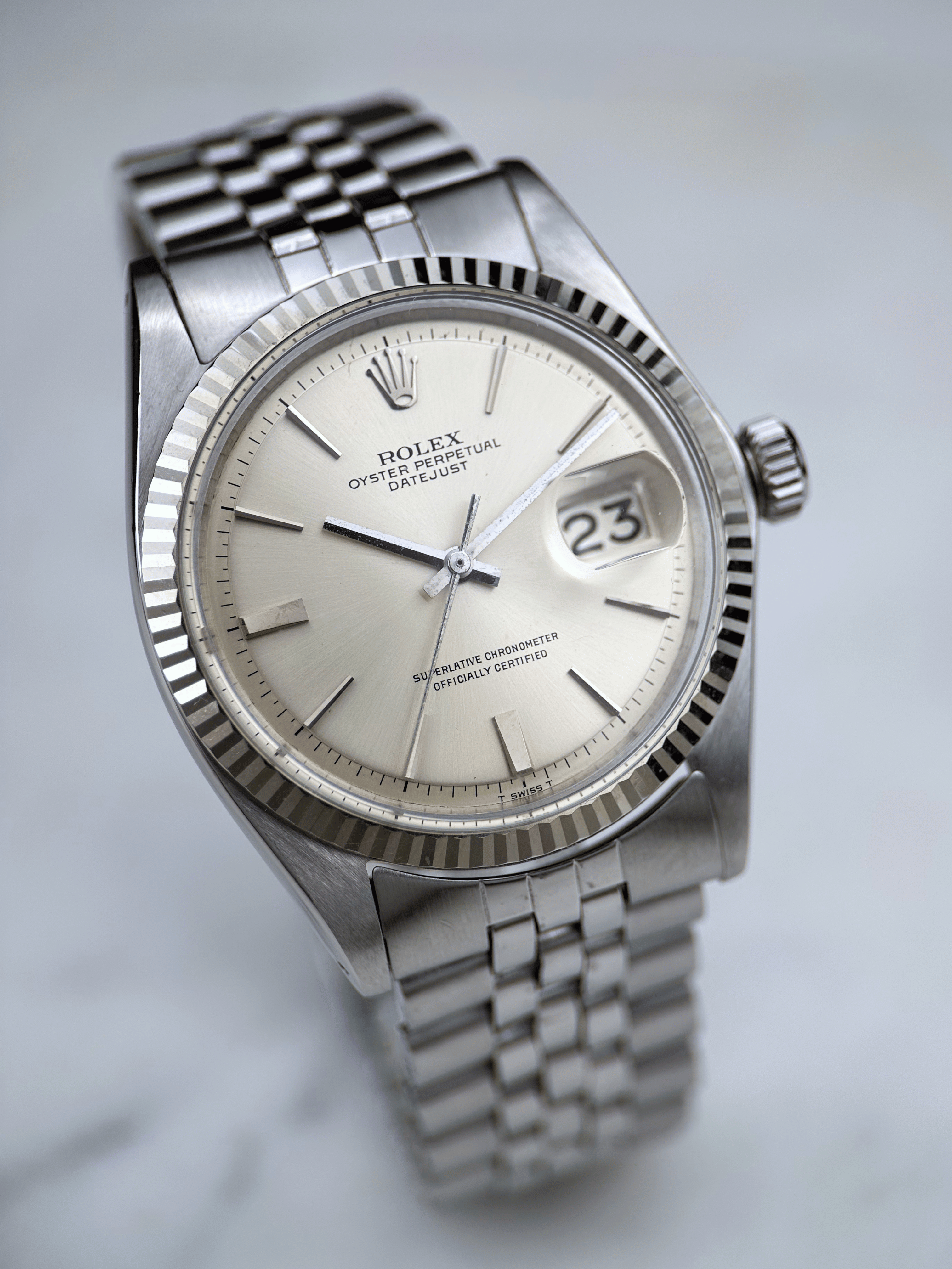 Rolex Datejust 1603 "Doorstop Dial" 1970