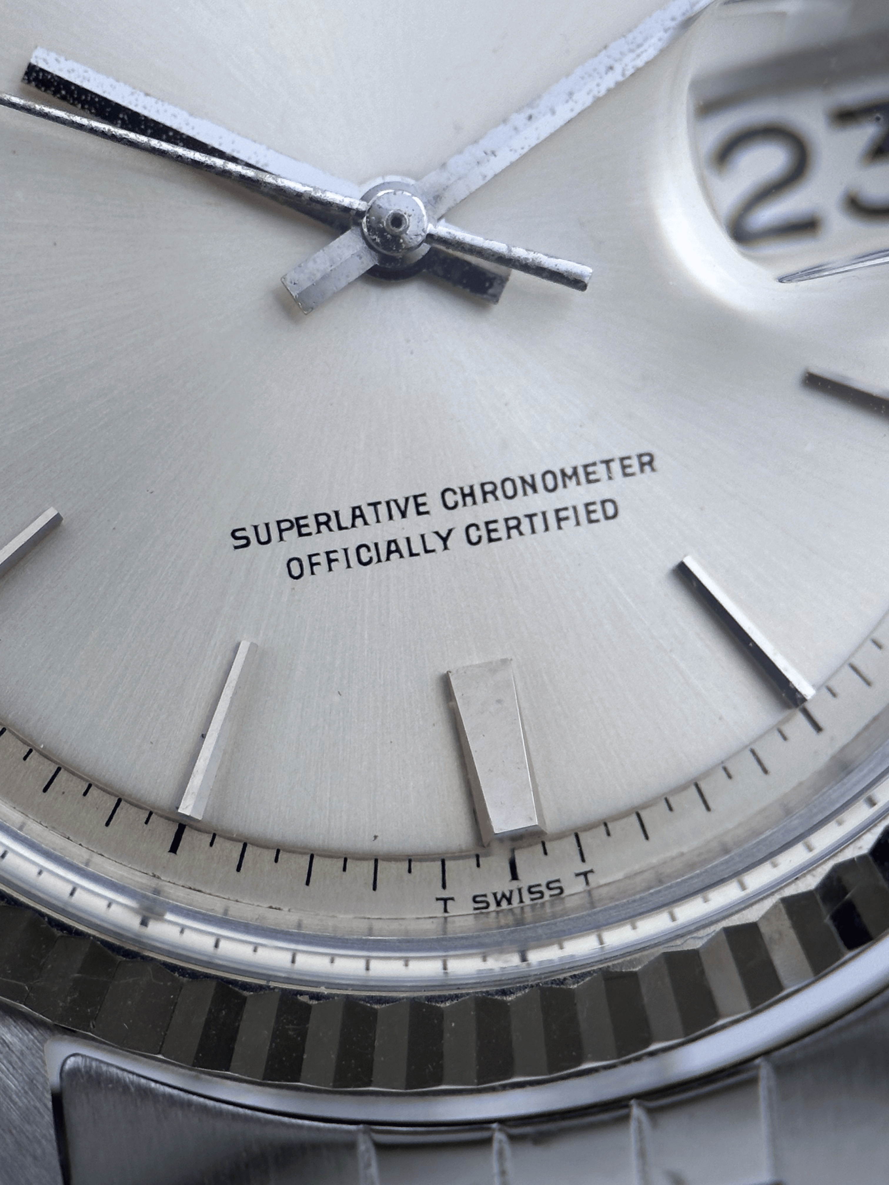 Rolex Datejust 1603 "Doorstop Dial" 1970