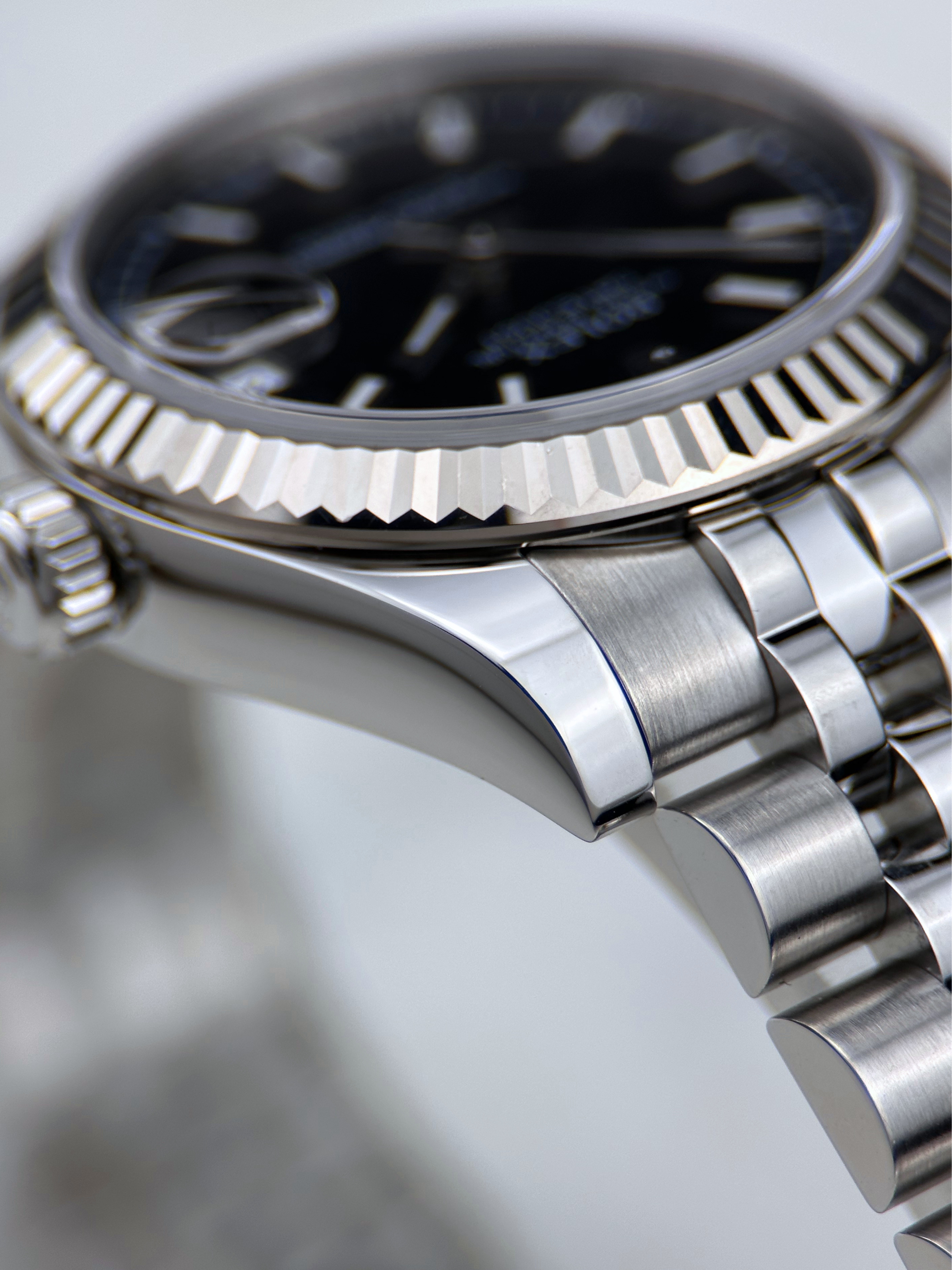 Rolex Datejust 31 Schwarz Index 178274