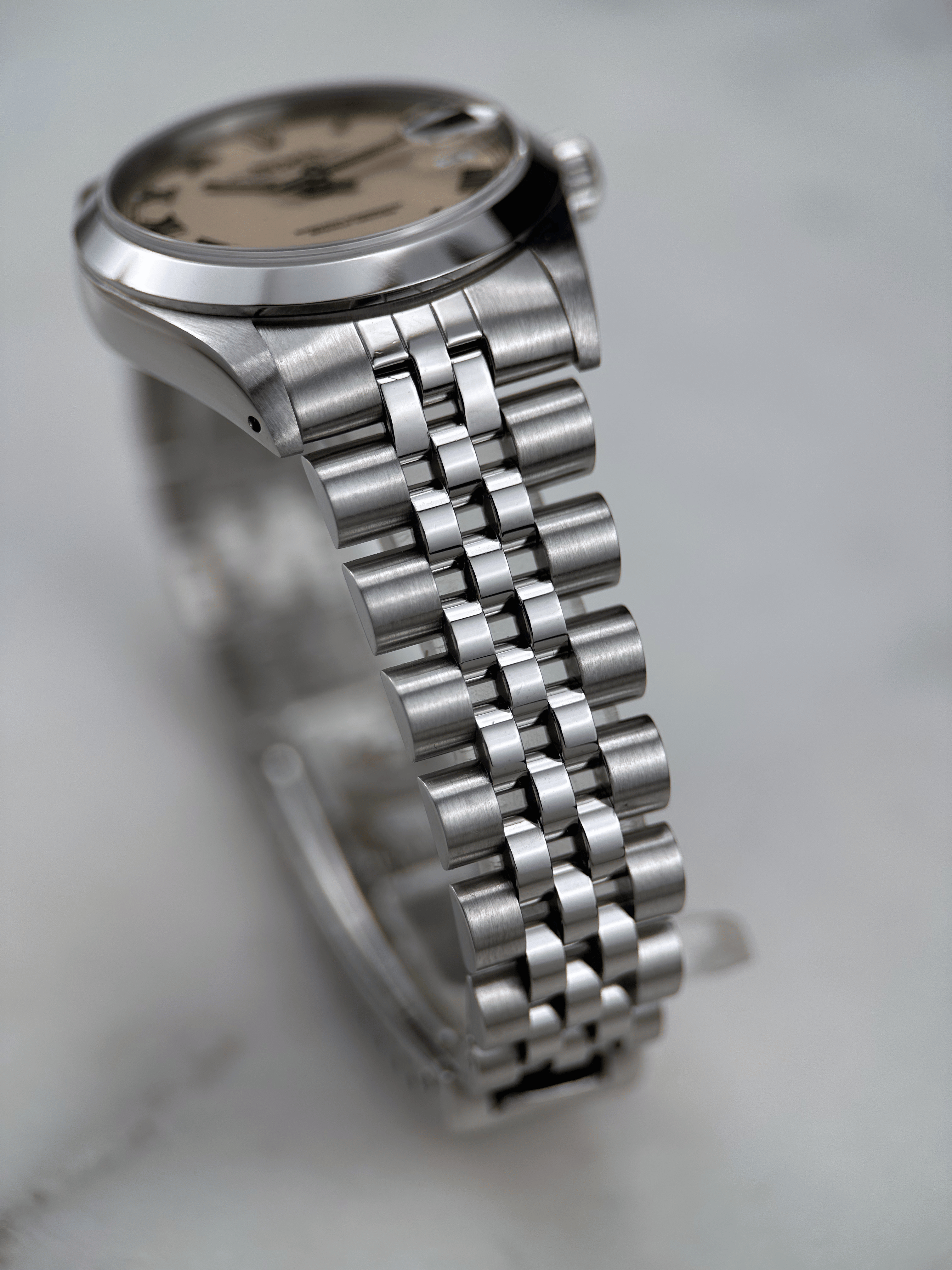 Rolex Datejust 31 Elfenbein "Ivory Roman" 68240  E-Serie 1990