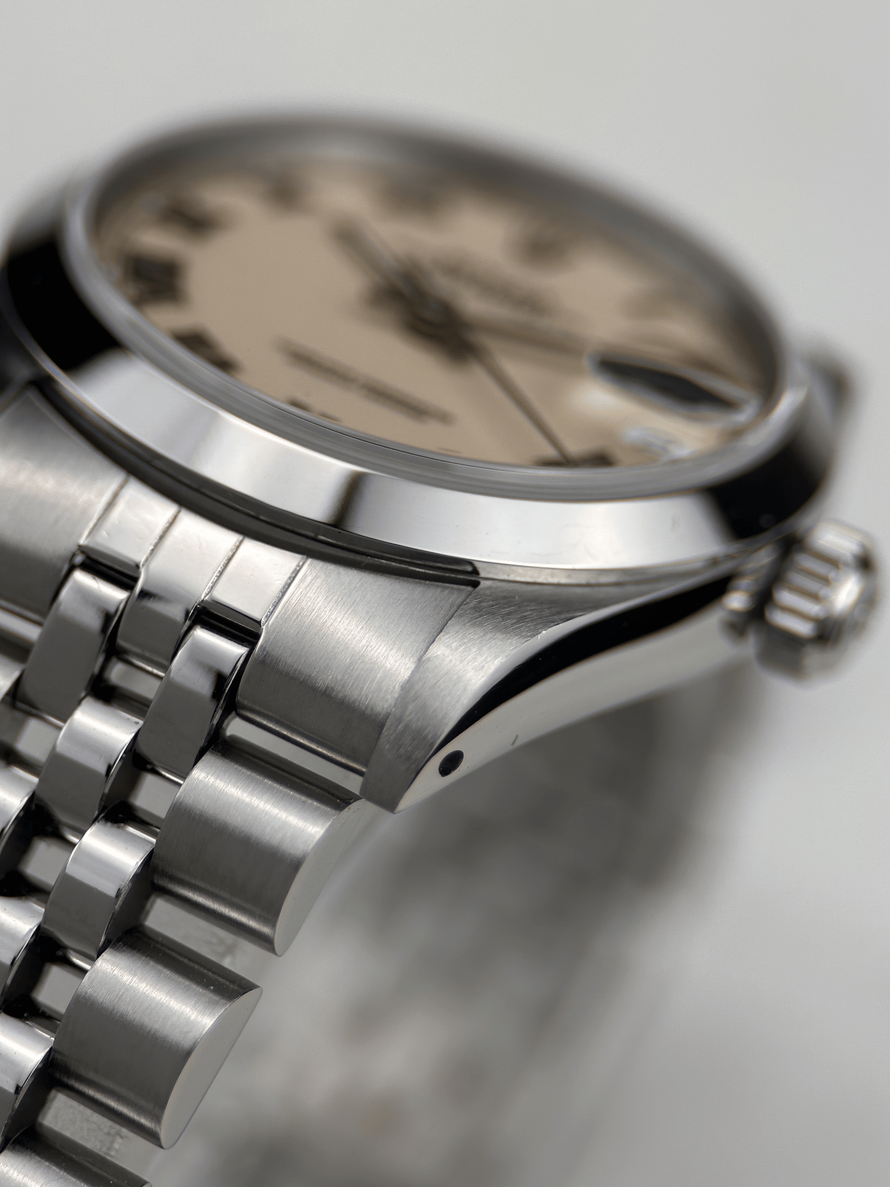 Rolex Datejust 31 Elfenbein "Ivory Roman" 68240  E-Serie 1990