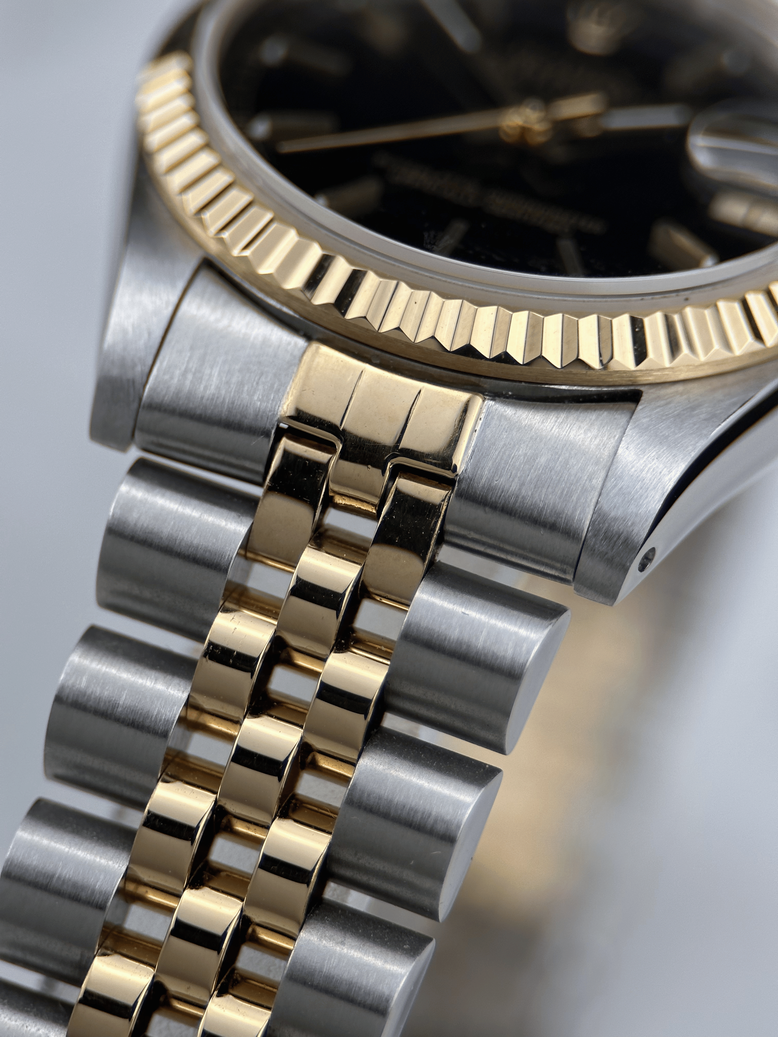 Rolex Datejust 31mm Schwarz 68273 Fullset 1985