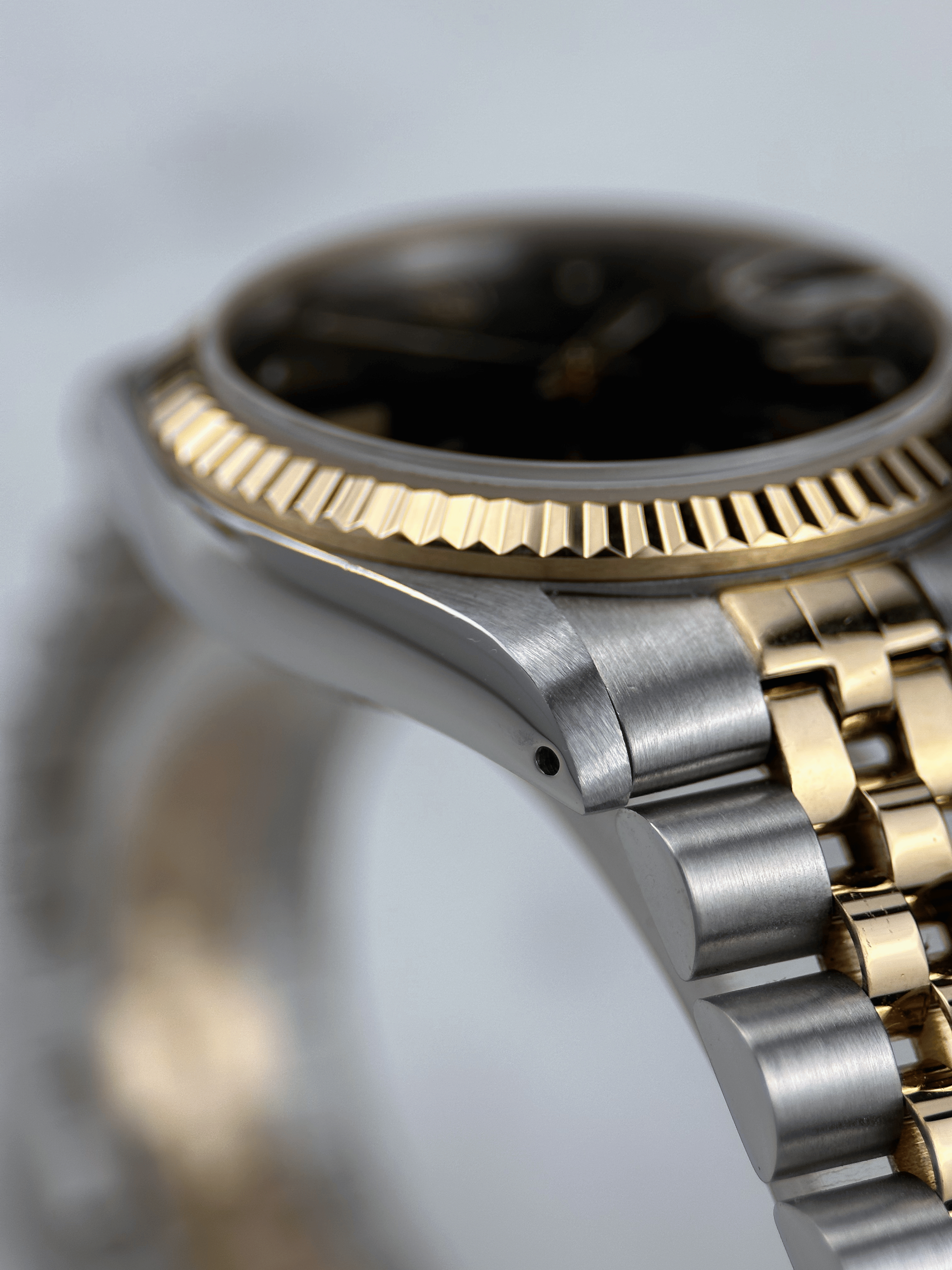 Rolex Datejust 31mm Schwarz 68273 Fullset 1985