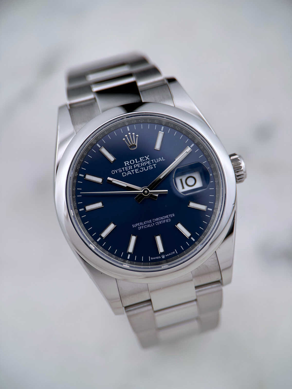 Rolex Datejust 36 126200 Blau Fullset 2025