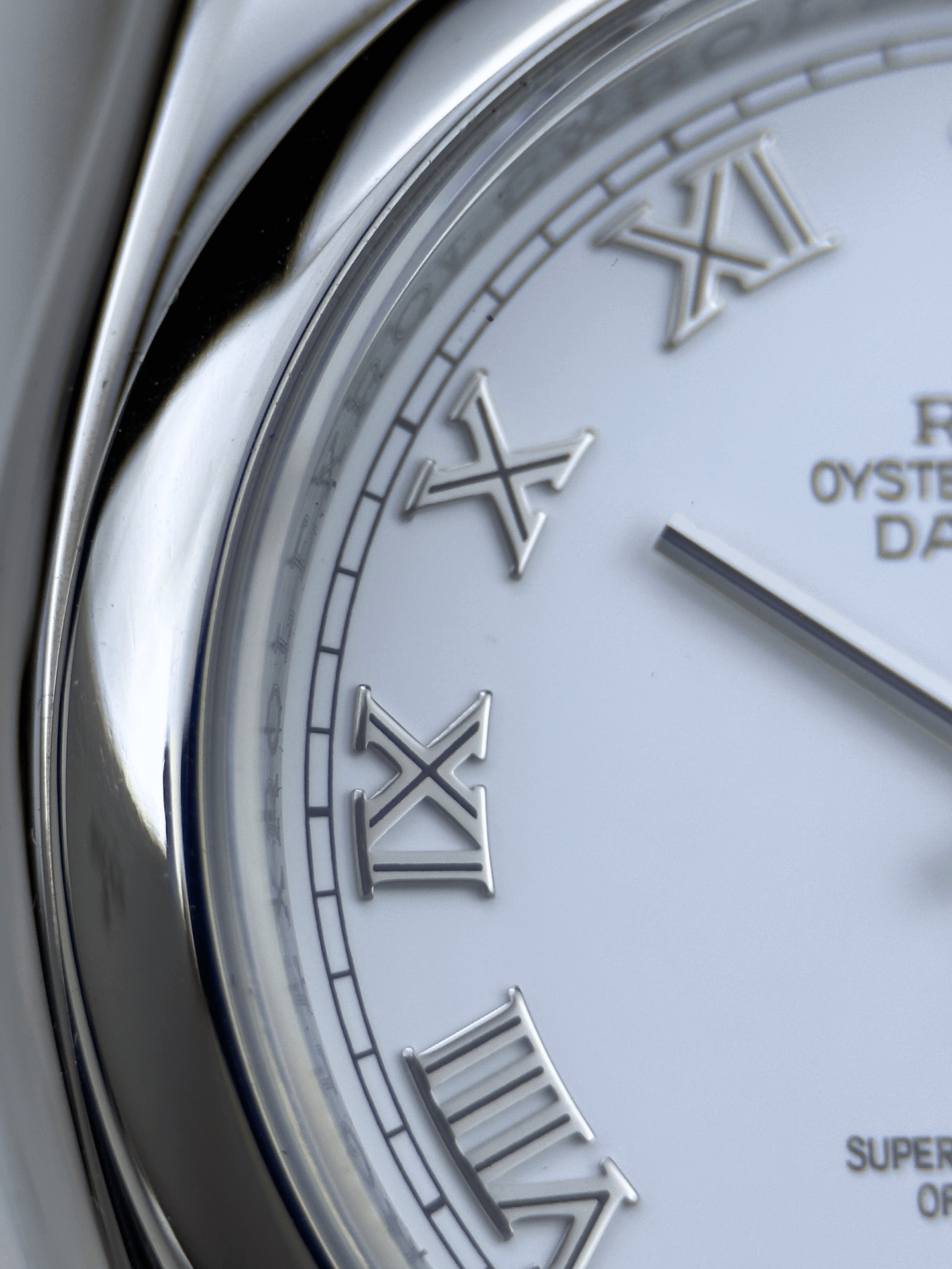 Rolex Datejust 36MM 116200 Weiß Römisch