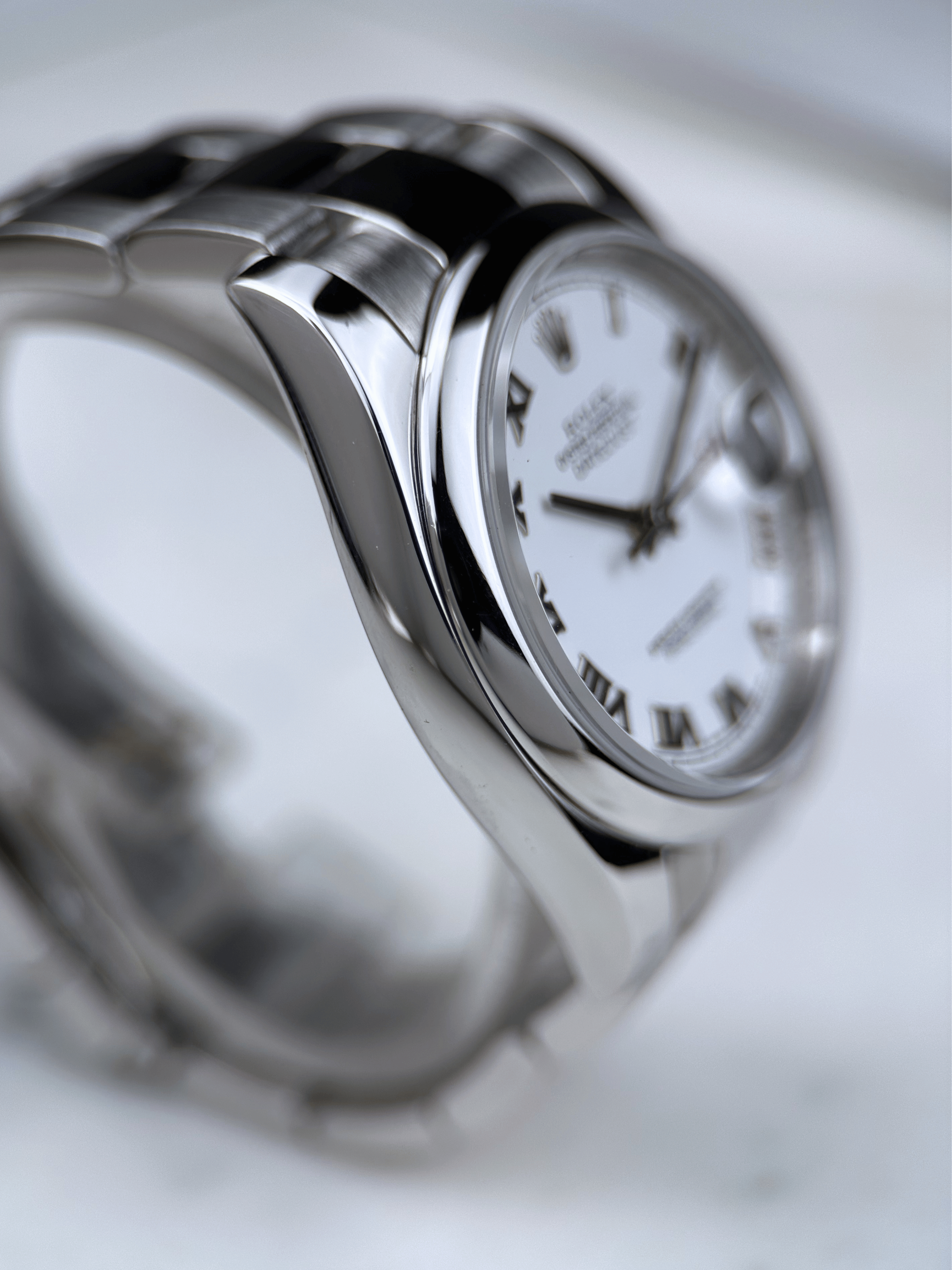 Rolex Datejust 36MM 116200 Weiß Römisch
