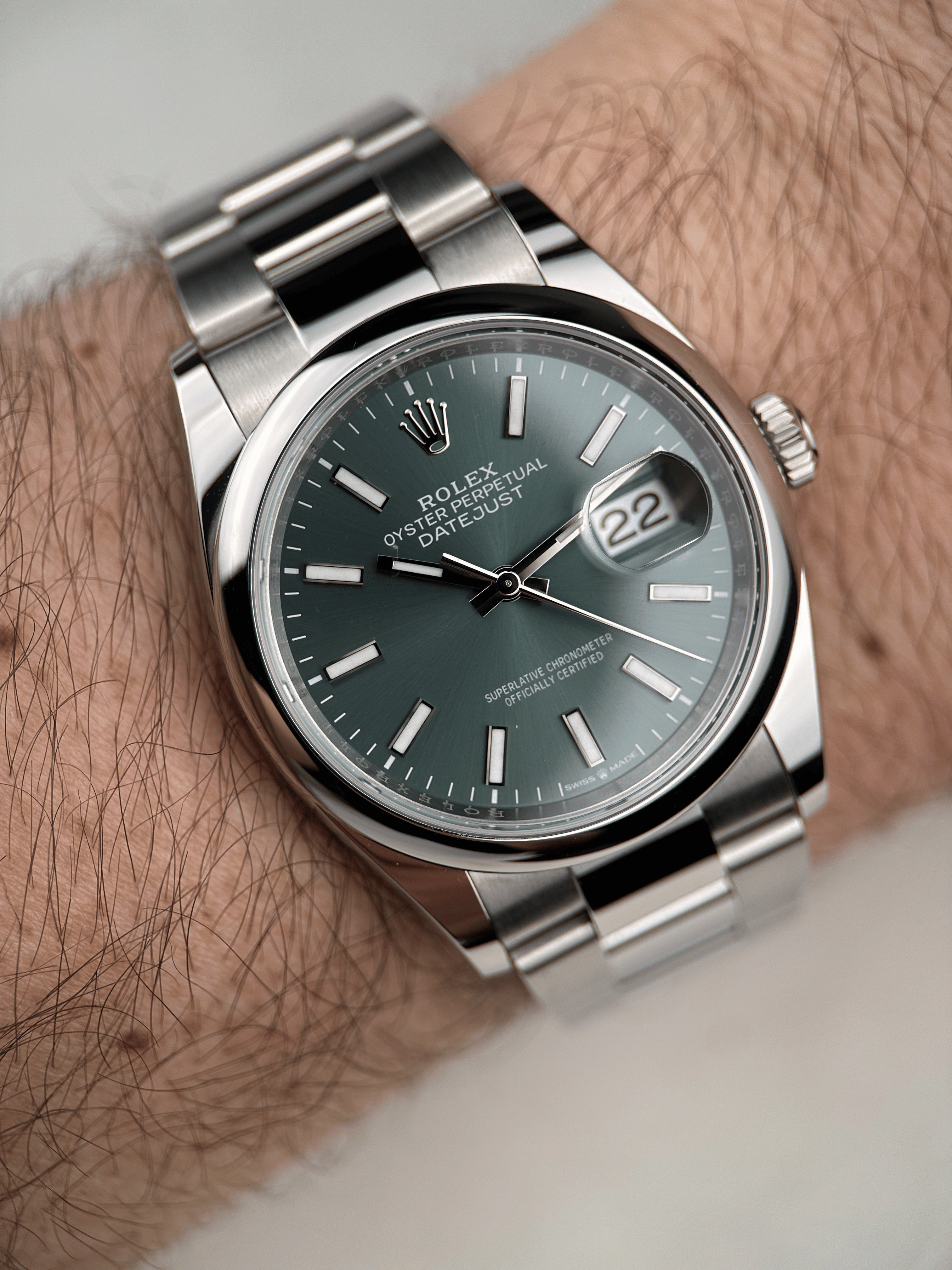 Rolex Datejust 36 Mint 126200 Fullset 2026