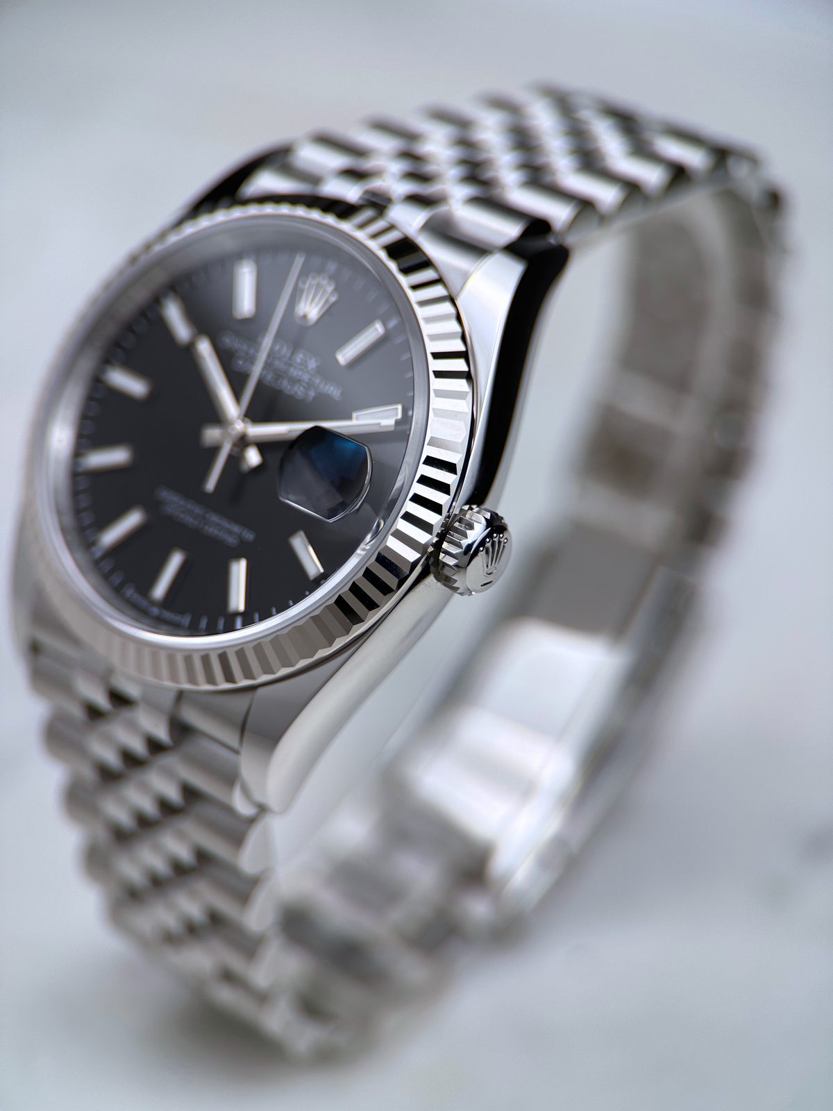 Rolex Datejust 36 Schwarz Index 126234 Fullset 2025