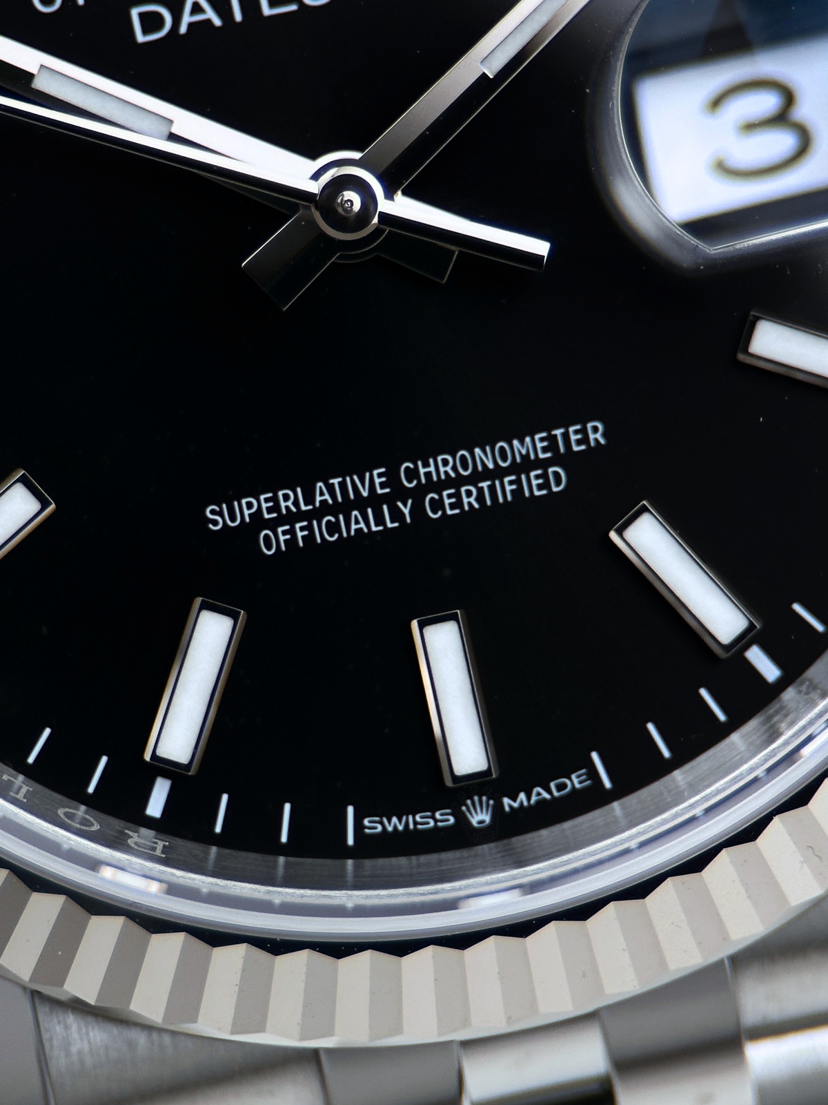 Rolex Datejust 36 Schwarz Index 126234 Fullset 2025