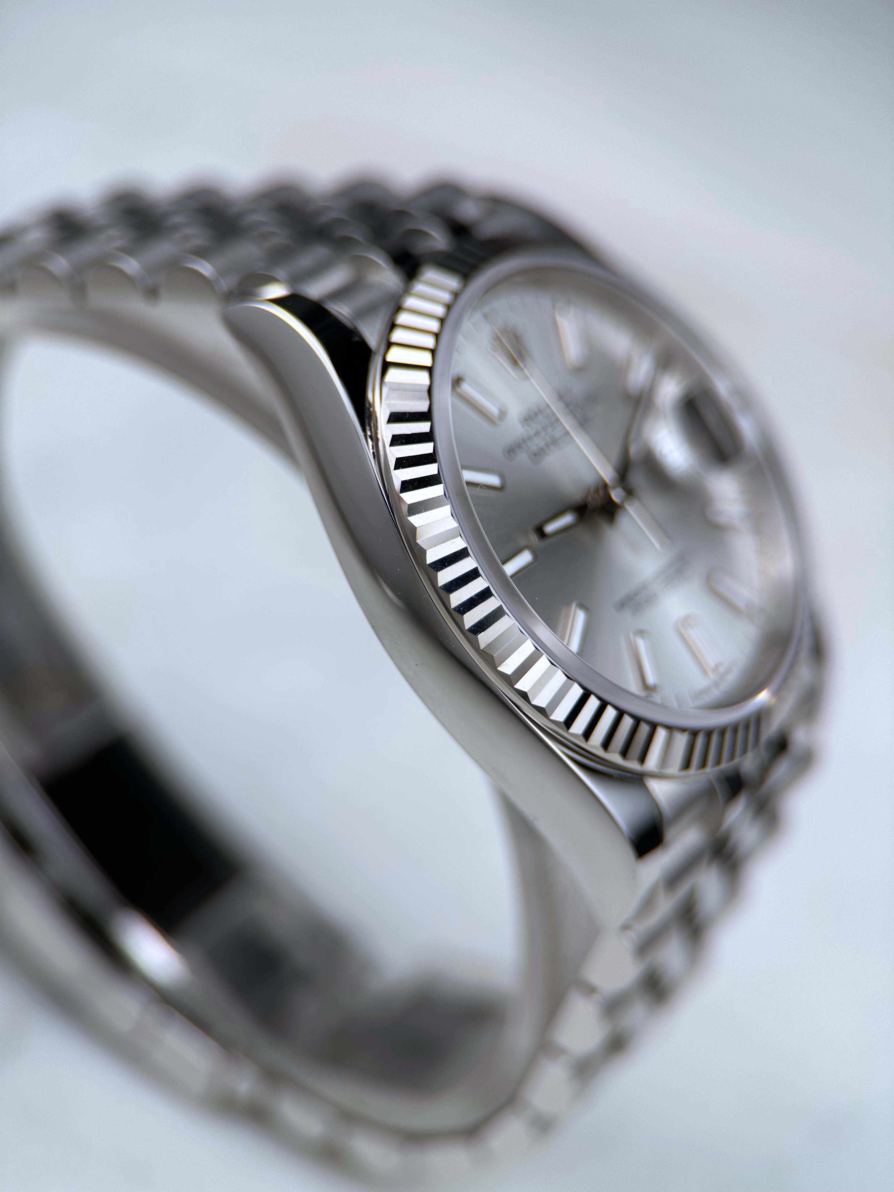 Rolex Datejust 36 Silber Index 126234 Fullset 2024