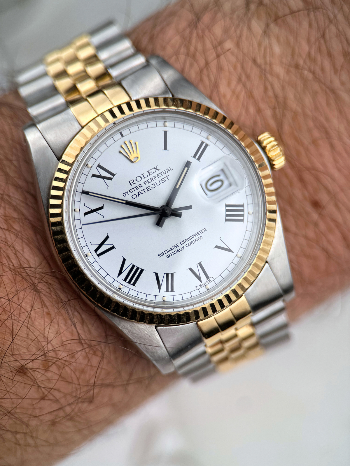 Rolex Datejust 36 "Buckley" 16030 Fullset 1983